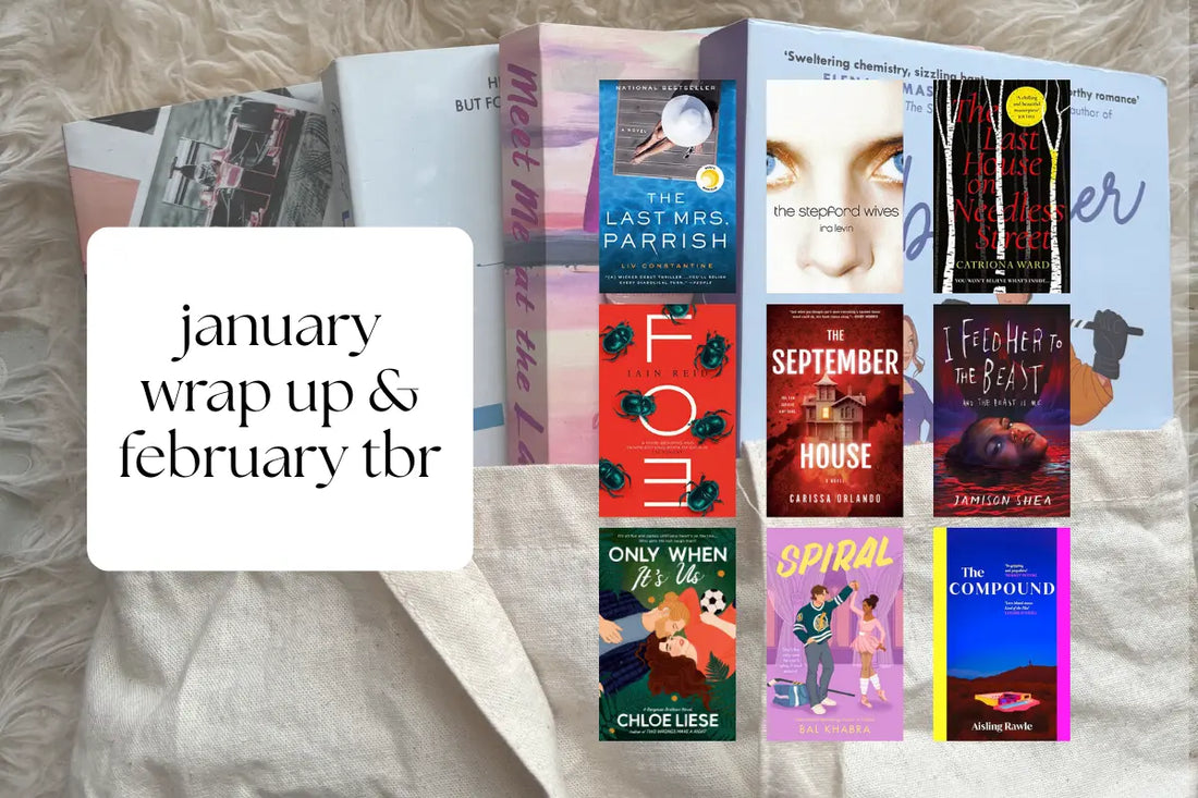 January Reading Wrap-up & February TBR