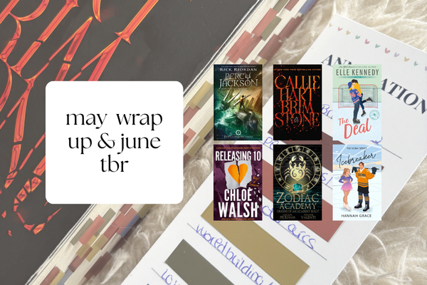May Reading Wrap Up & June TBR