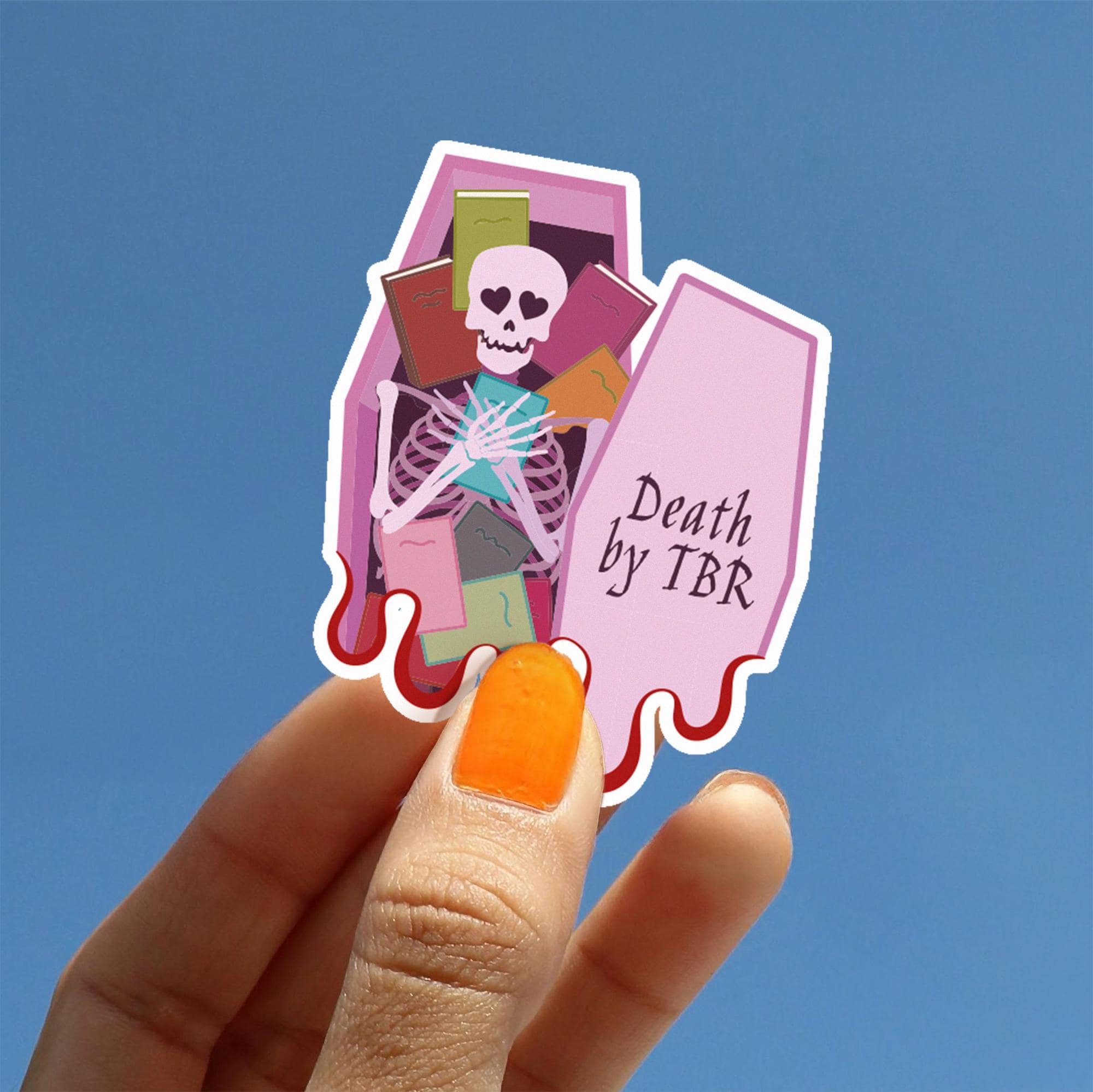 Death by TBR Sticker