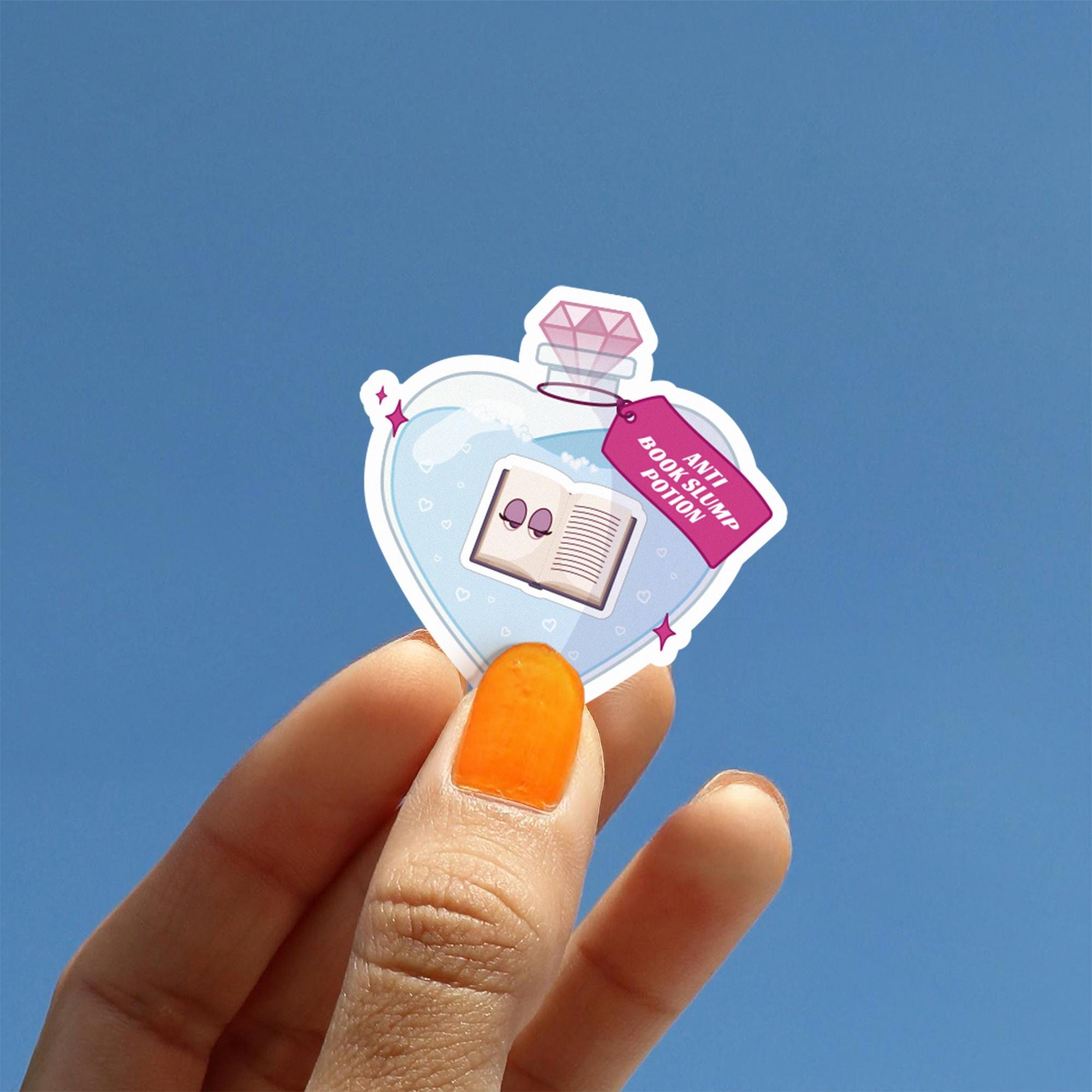 Anti Book Slump Potion Sticker