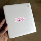 Falling for a Villain Again Sticker