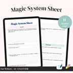 Magic System Builder