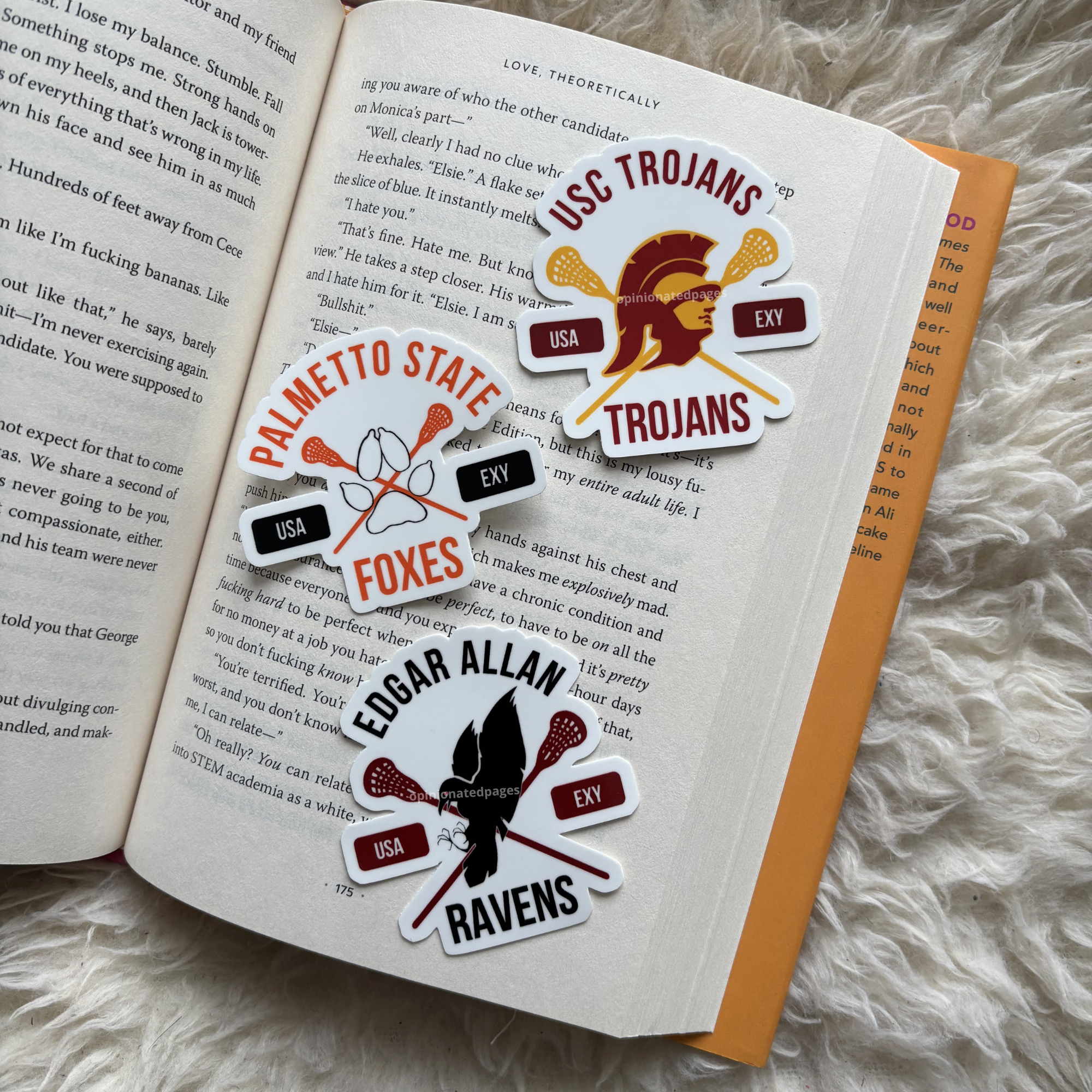 All For The Game Exy Teams Stickers