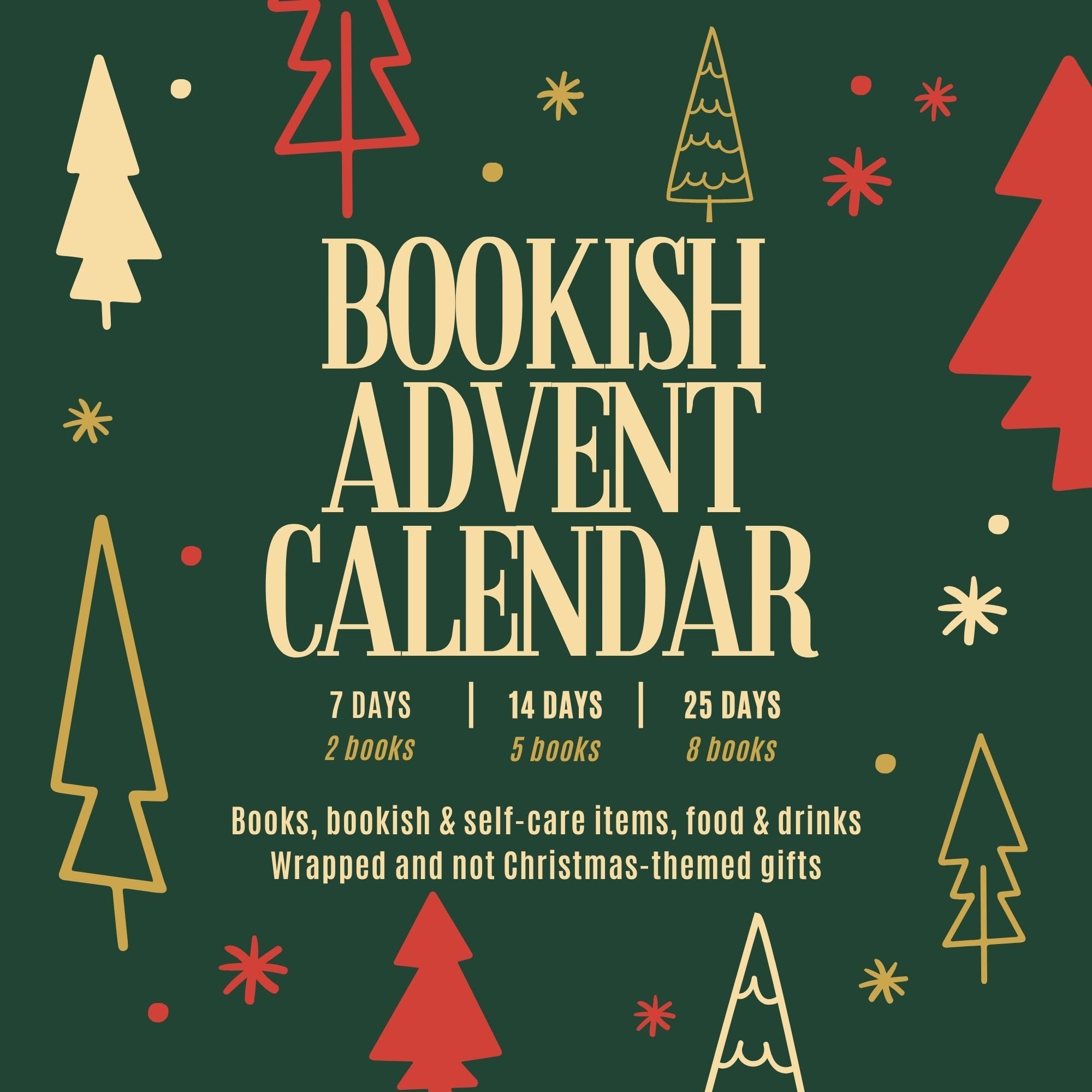 Bookish Christmas Advent Calendar For Book Lovers