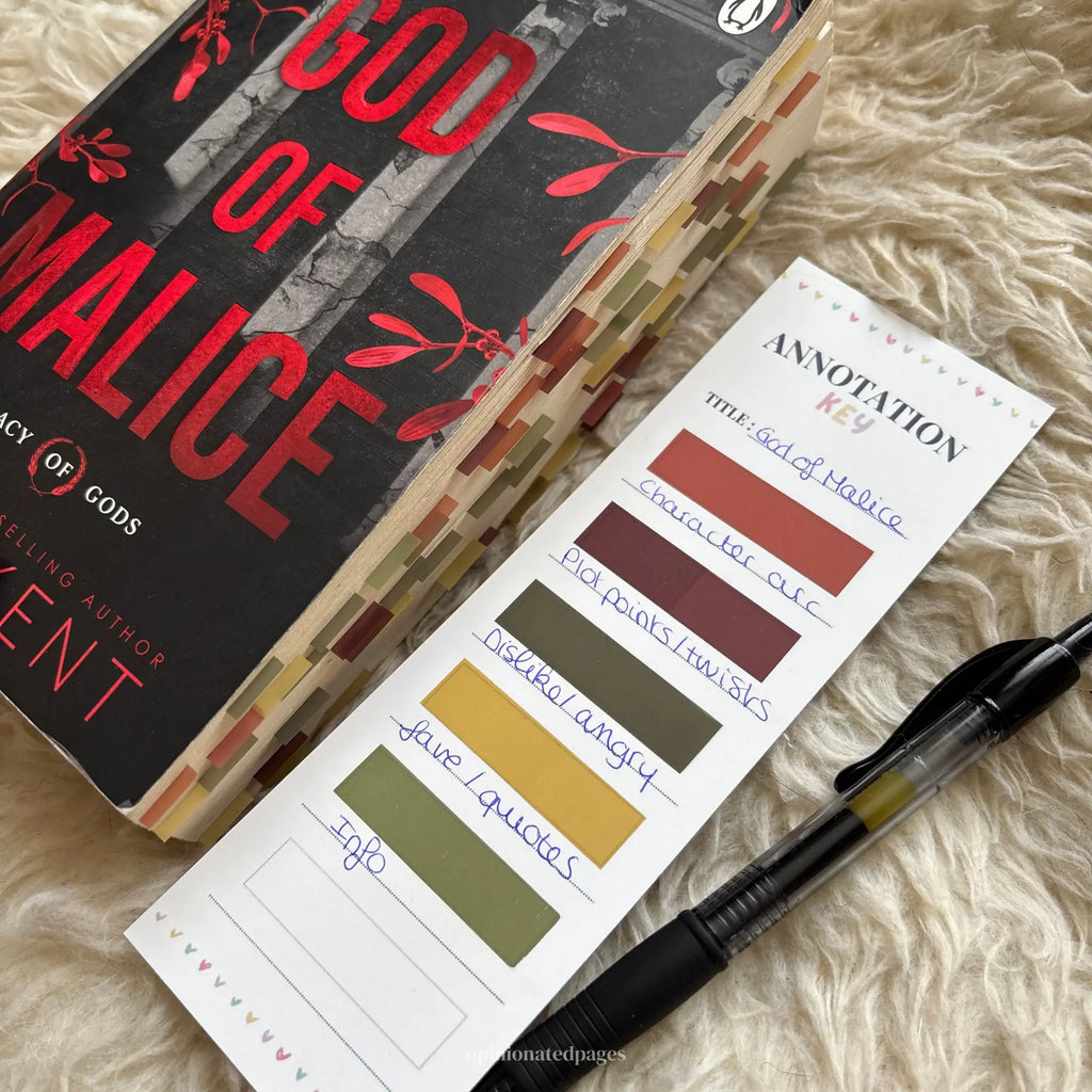 God of Malice Annotated Book