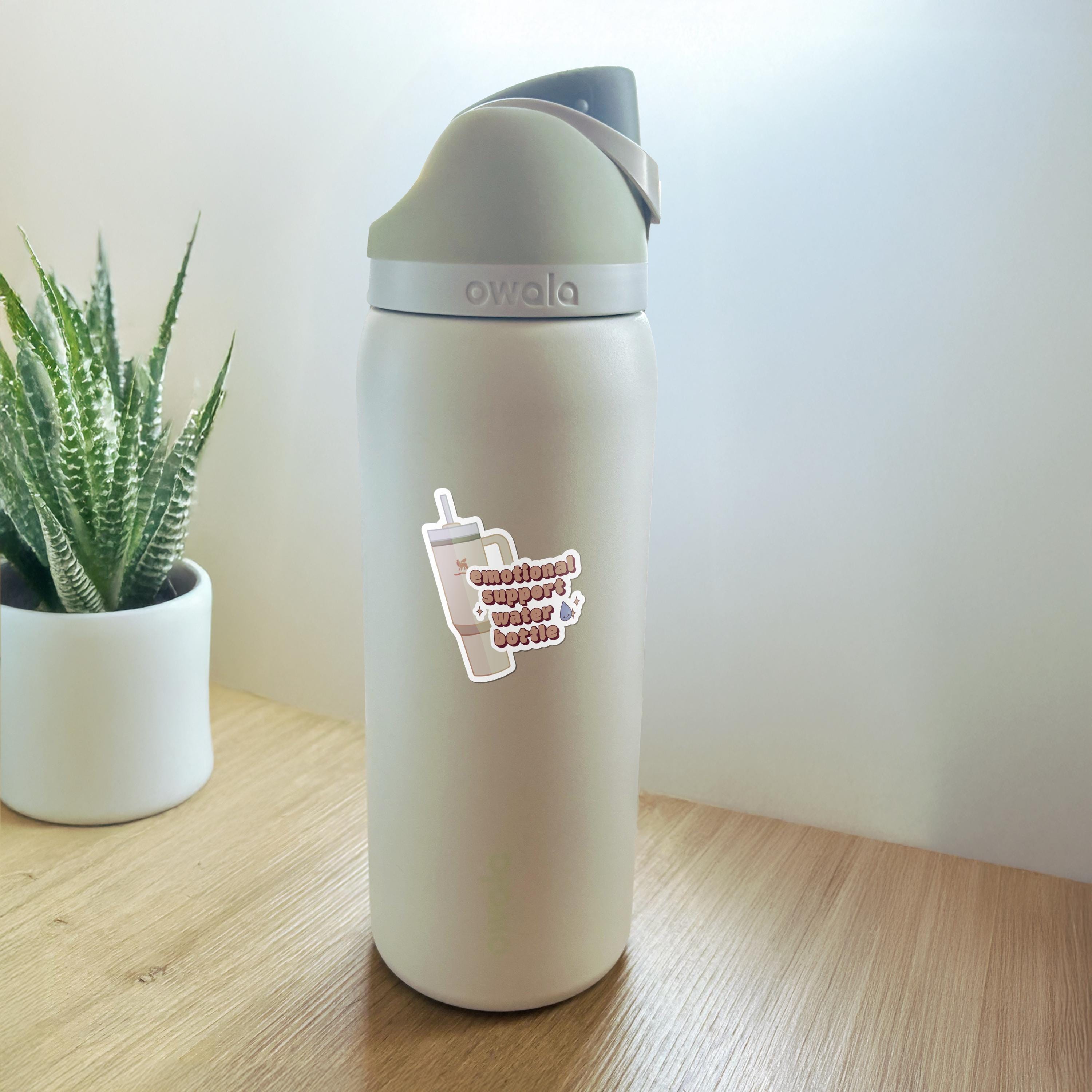 Emotional Support Tumbler Sticker