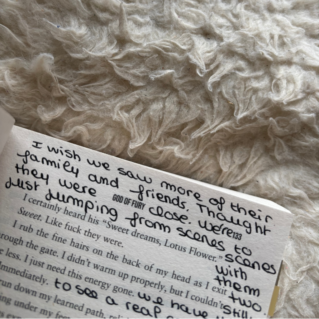 God of Fury Annotated Book