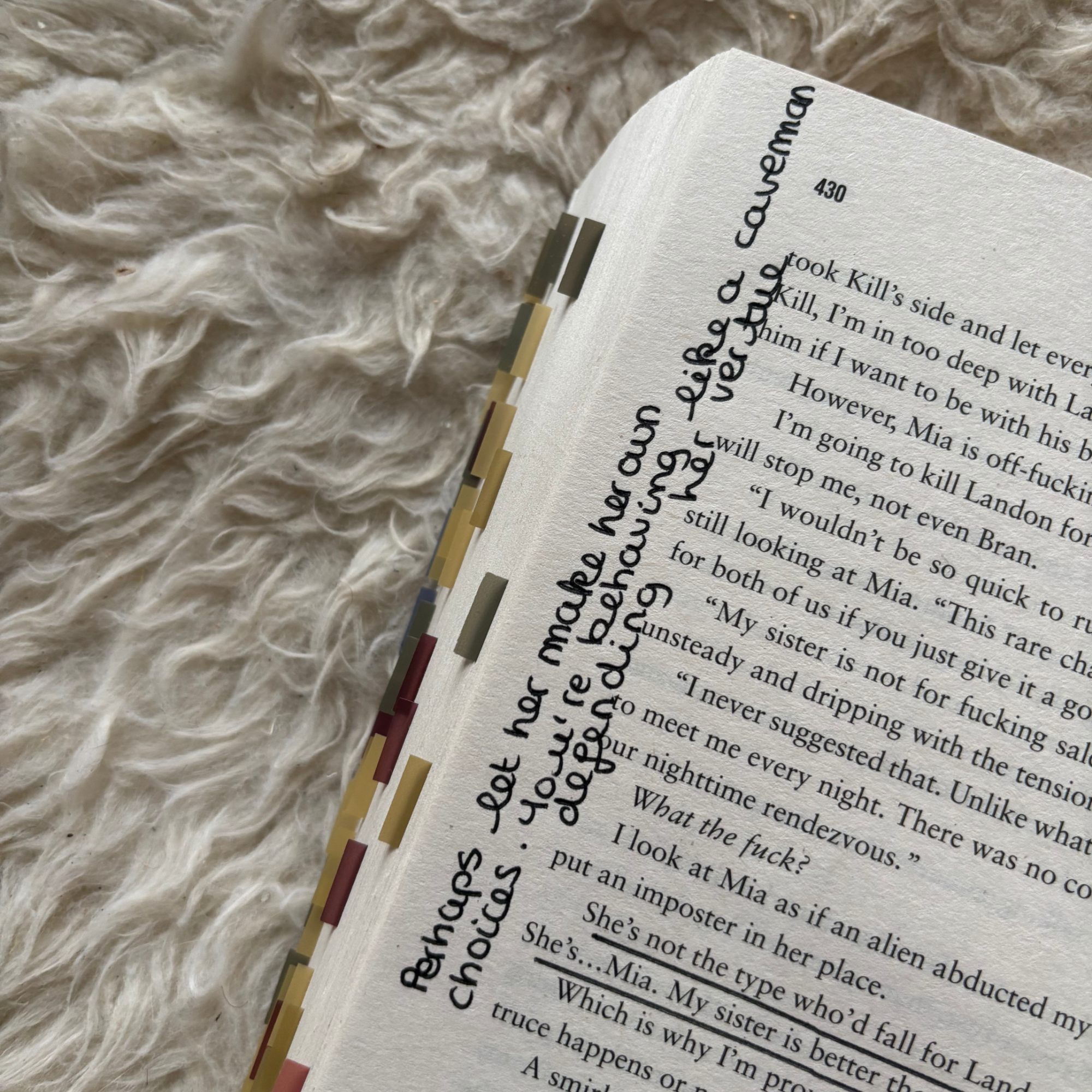 God of Fury Annotated Book