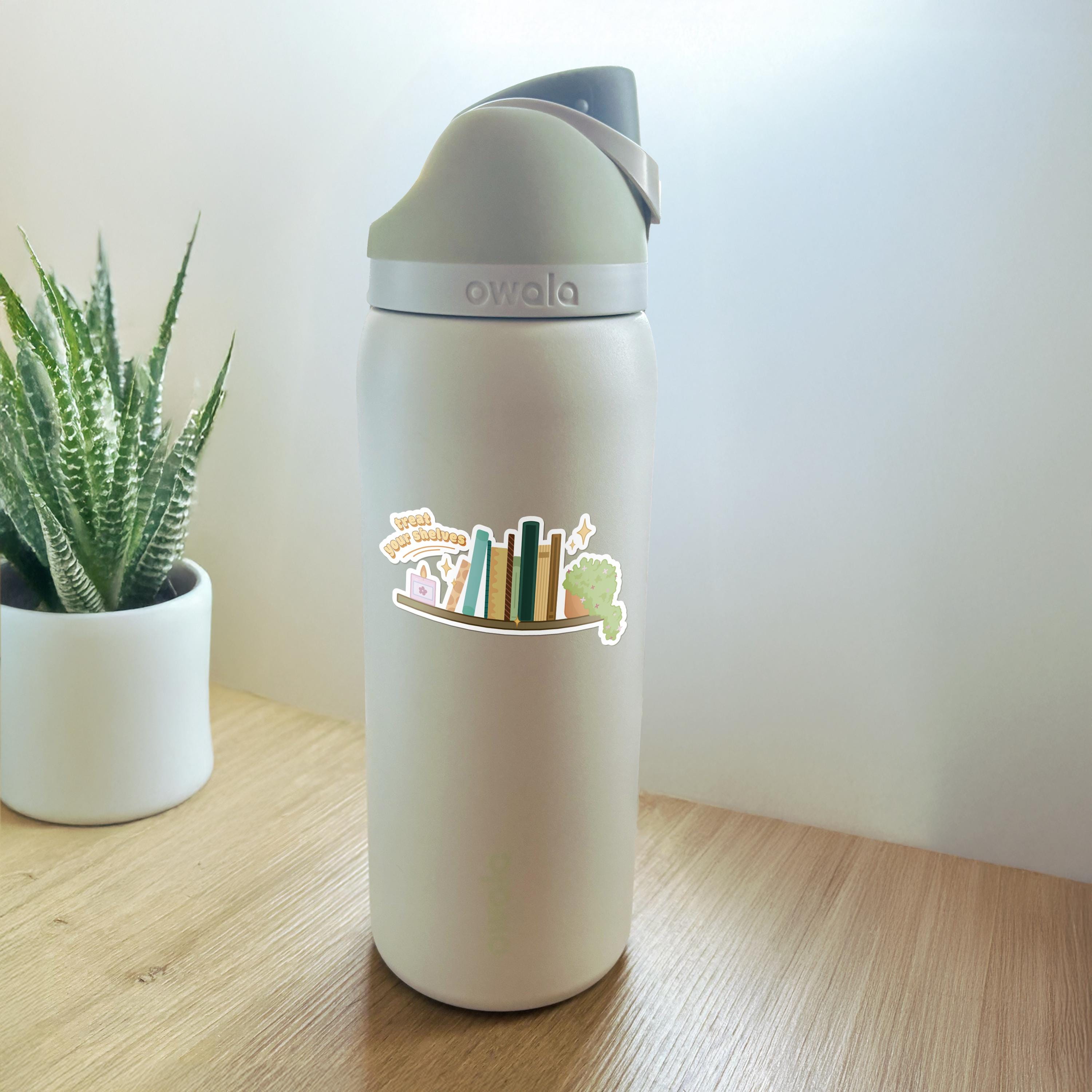 Treat Your Shelves Sticker