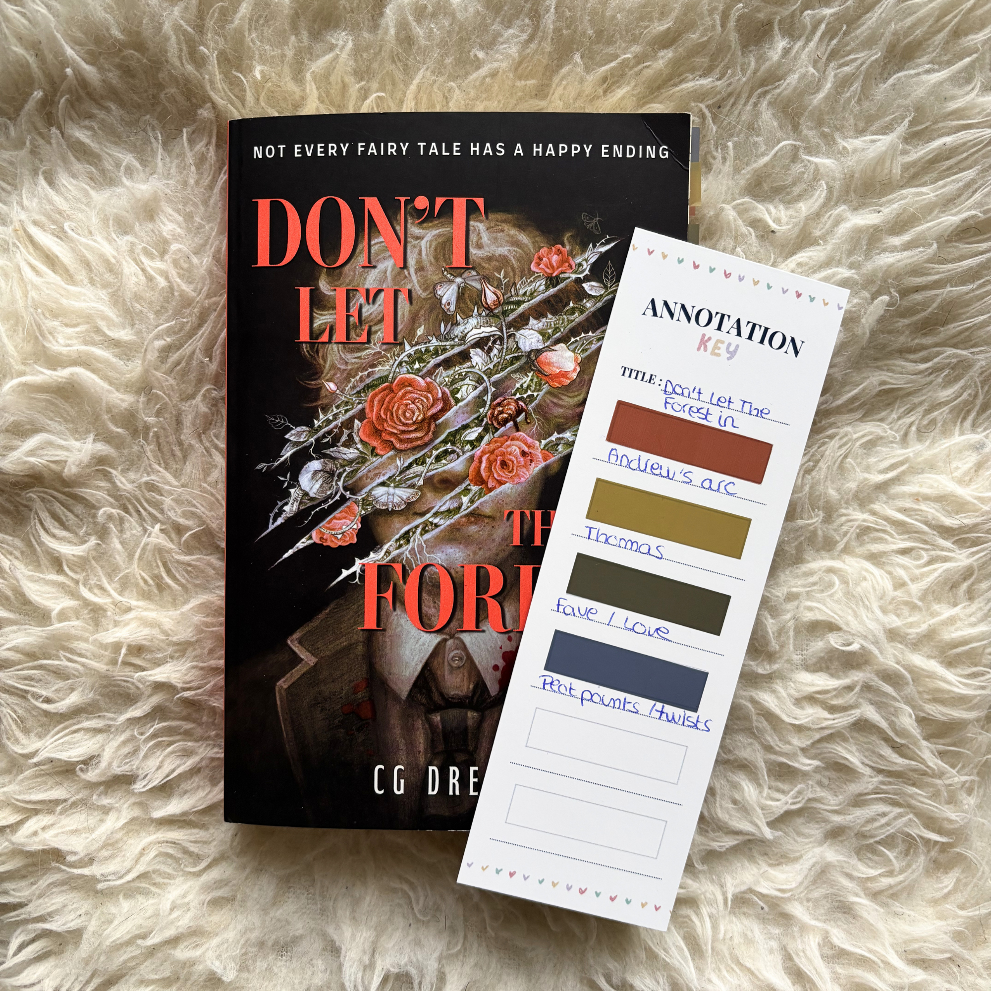 Don't Let The Forest In Annotated Book