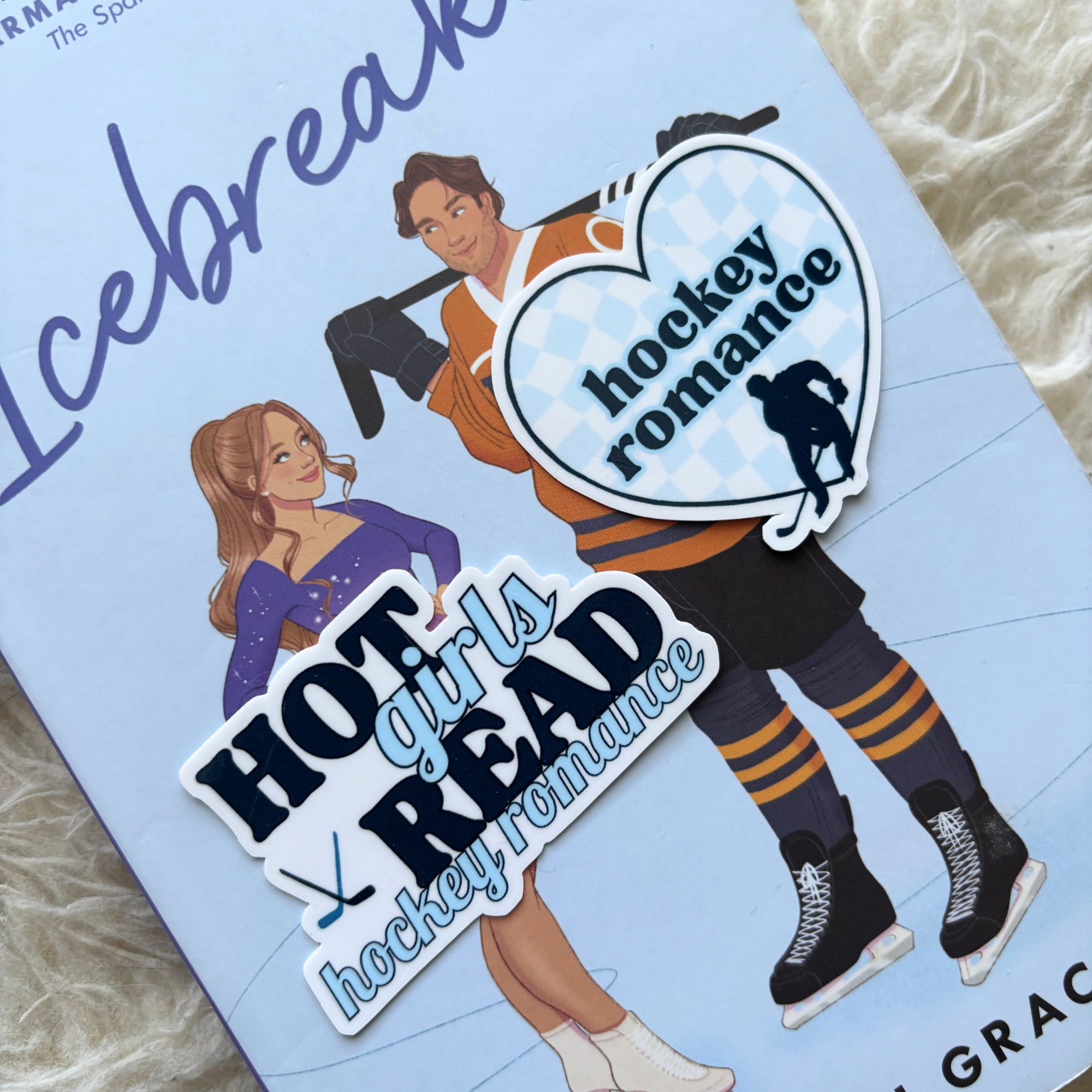 Hockey Romance Stickers