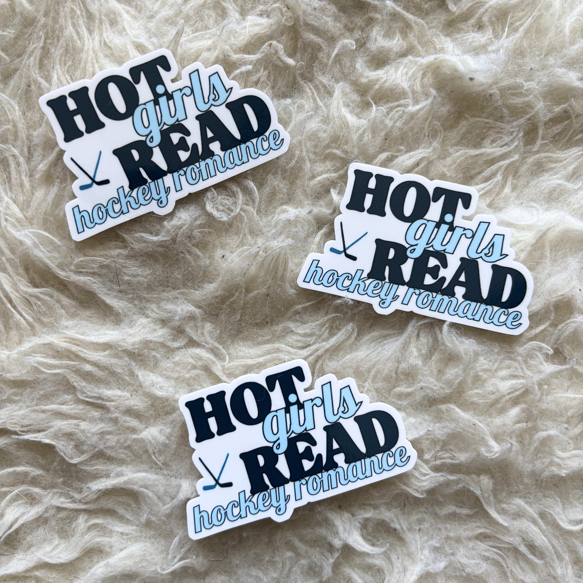 Hockey Romance Stickers
