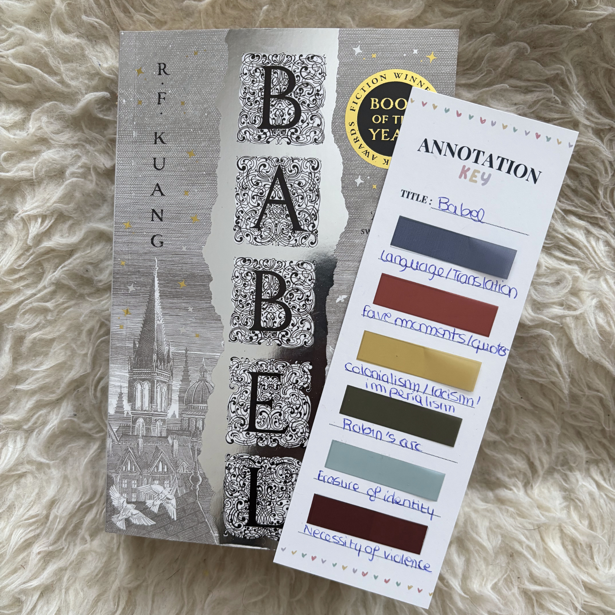 Babel Annotated Book