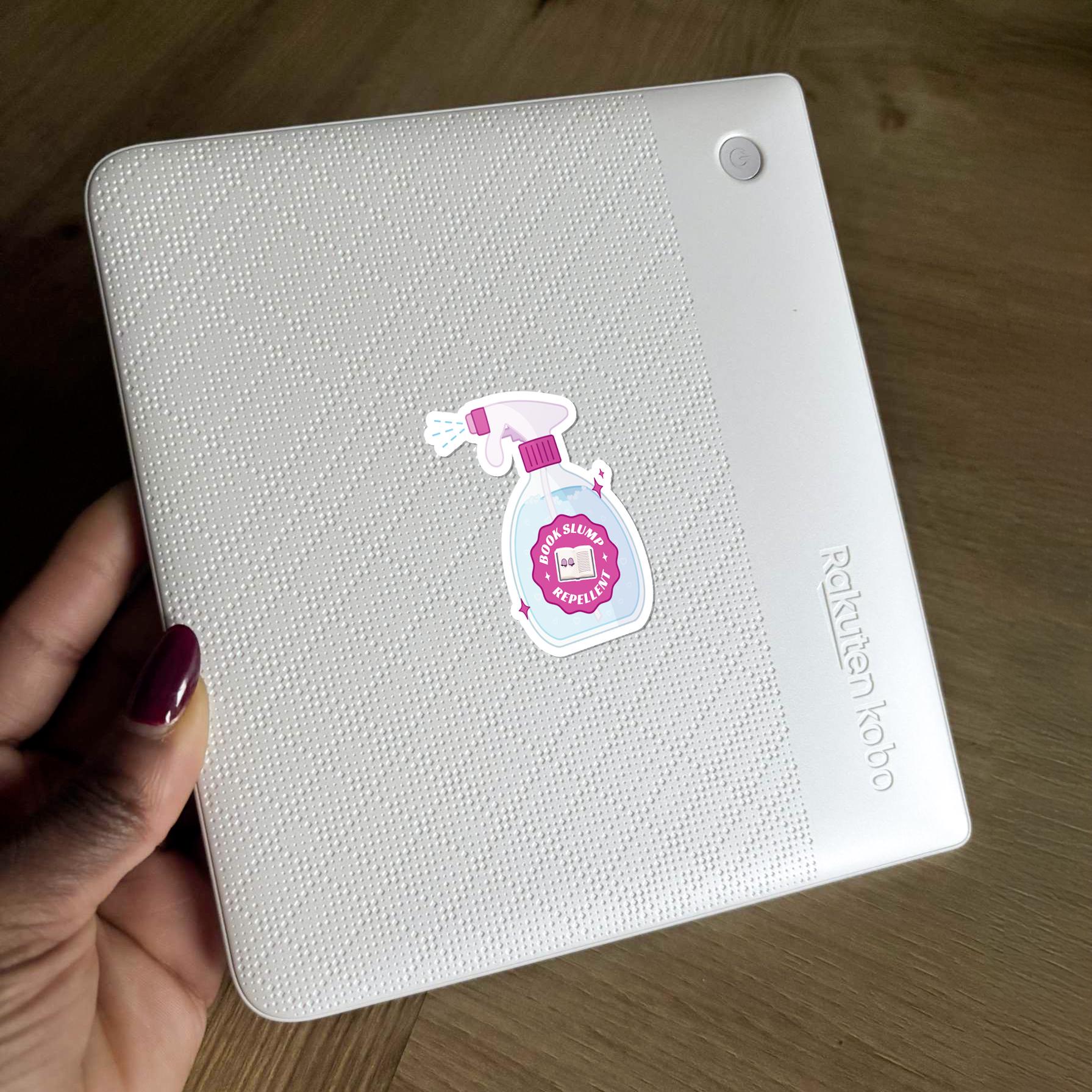 Book Slump Repellent Sticker