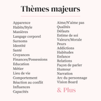 Fiche Personnage Principal