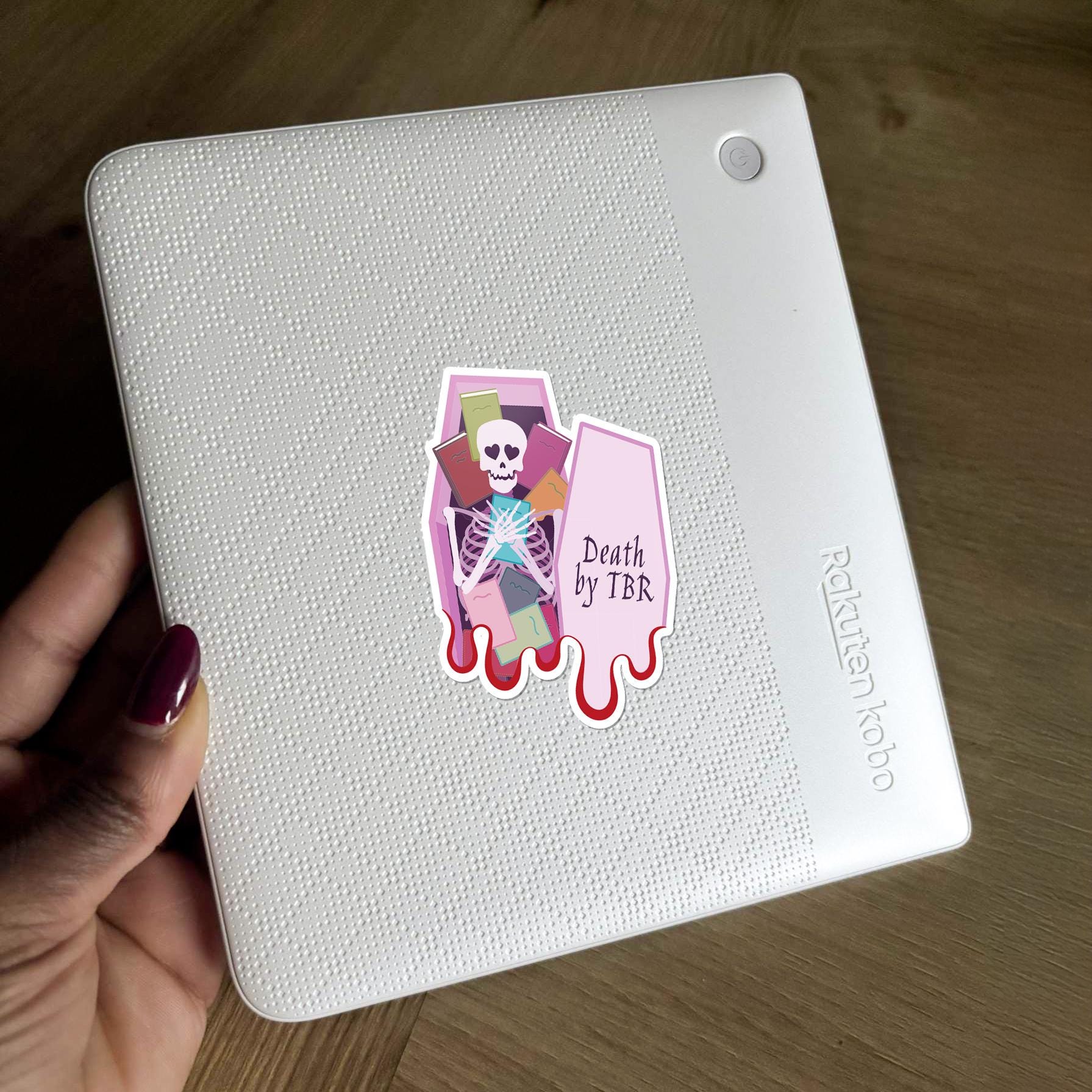 Death by TBR Sticker