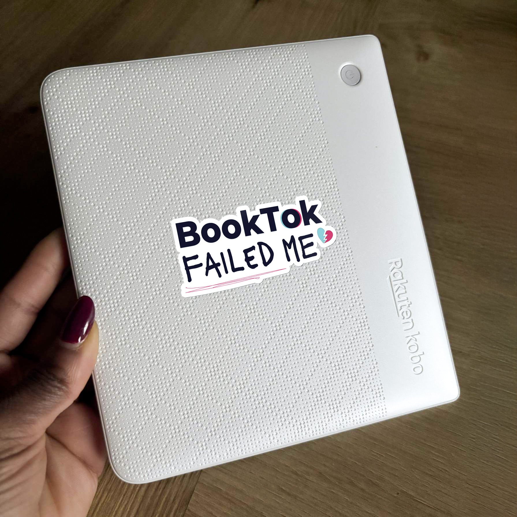 BookTok Failed Me Sticker