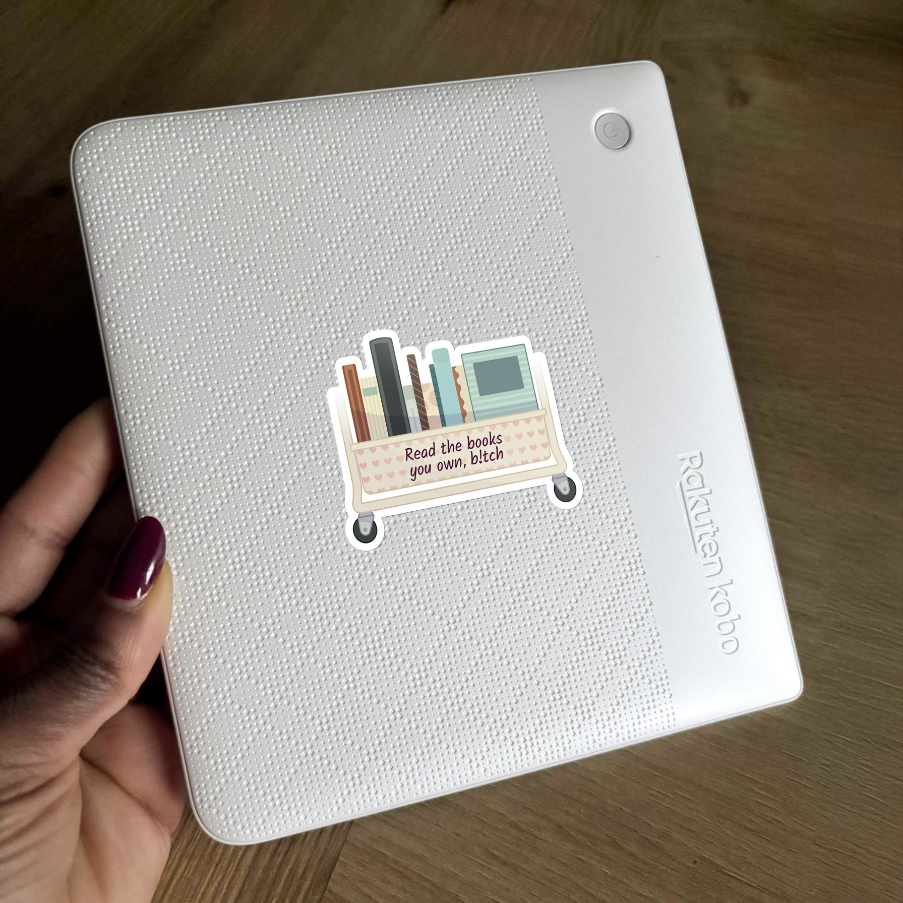 Read The Books You Own Sticker