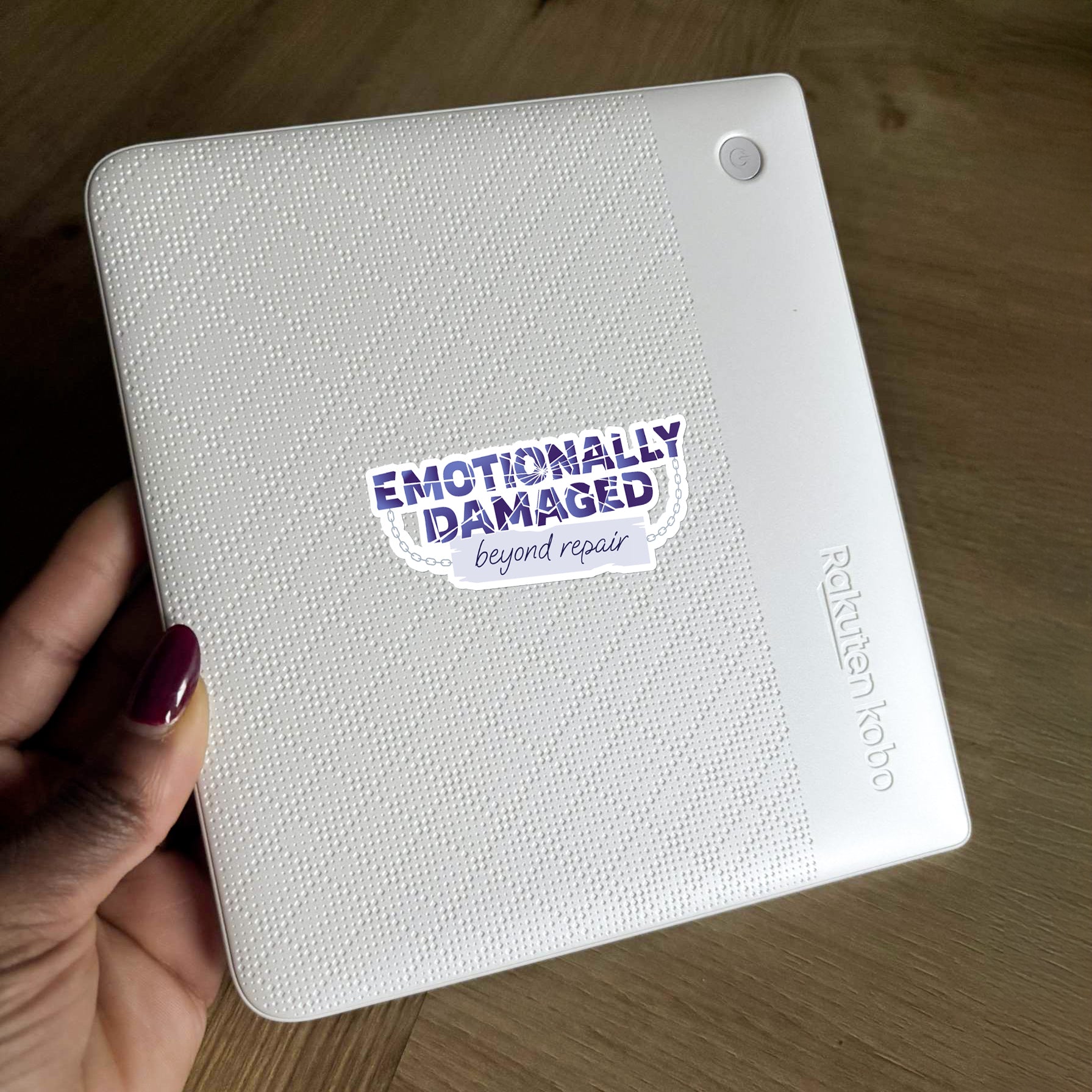 Emotionally Damaged Sticker