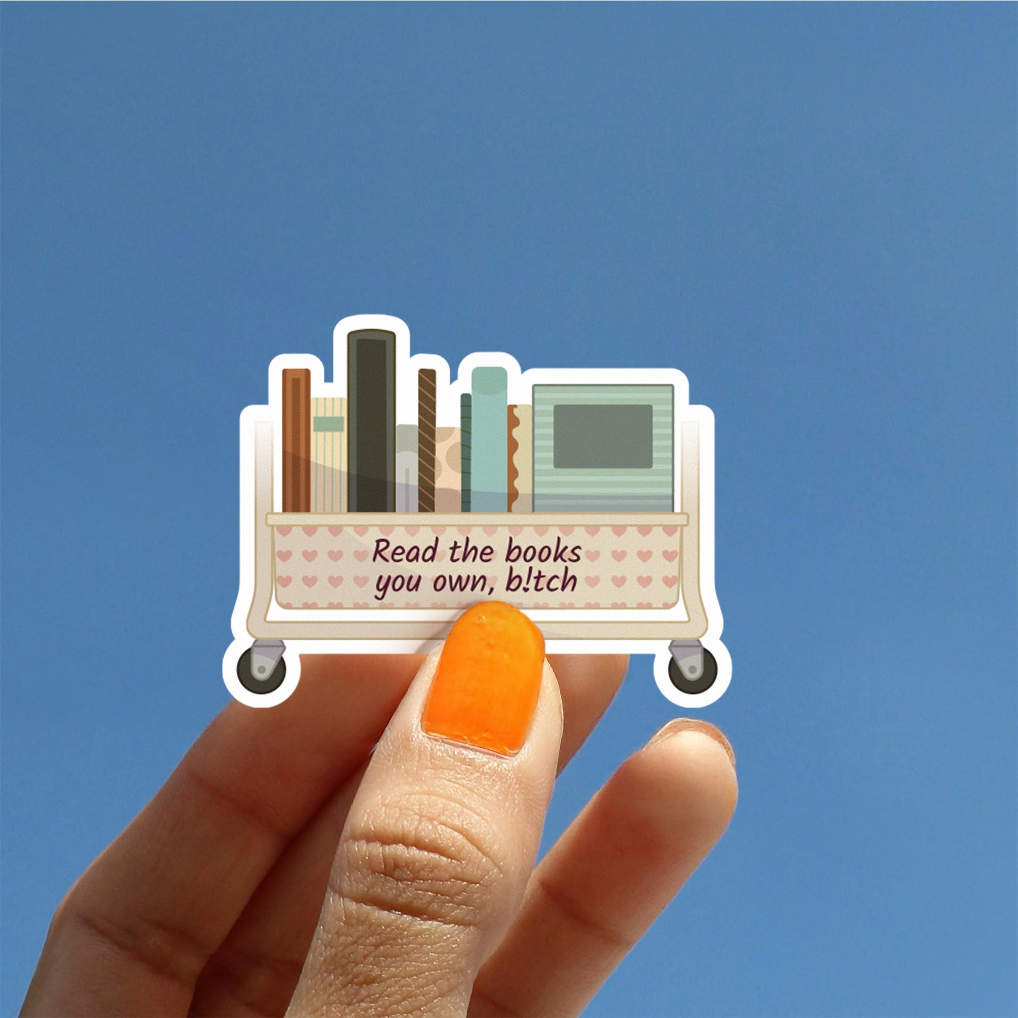 Read The Books You Own Sticker