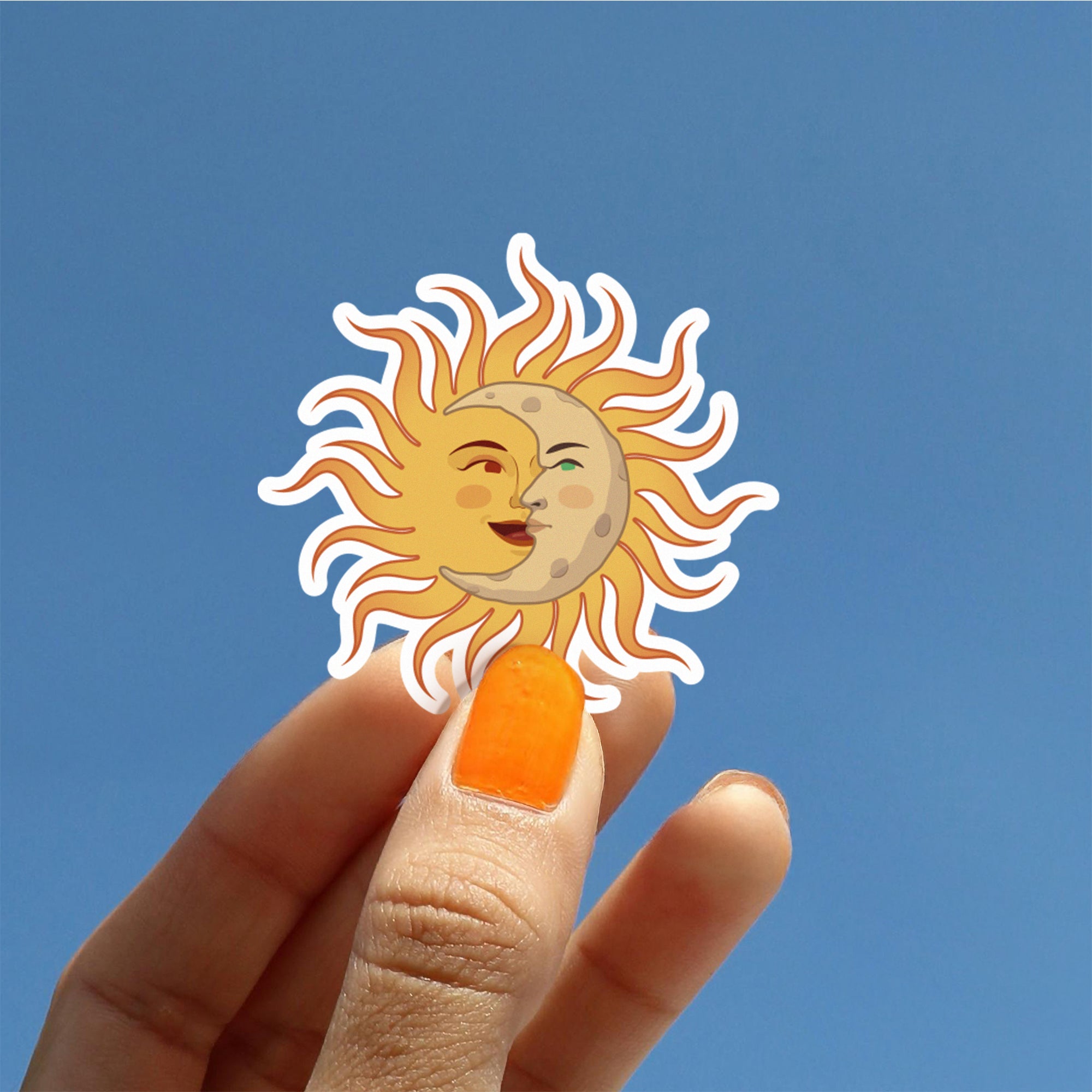 Grumpy x Sunshine Trope Sticker