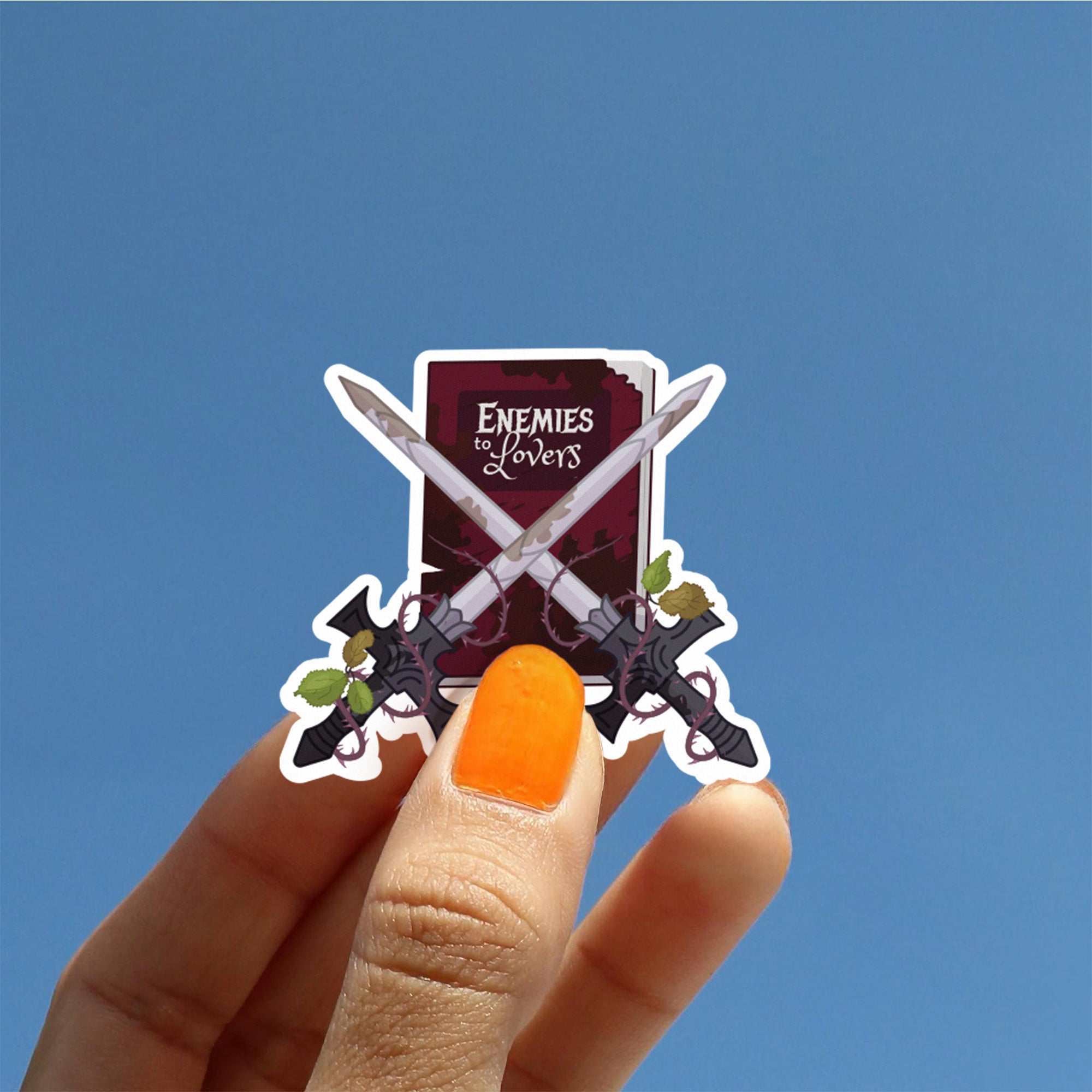 Enemies to Lovers Trope Sticker