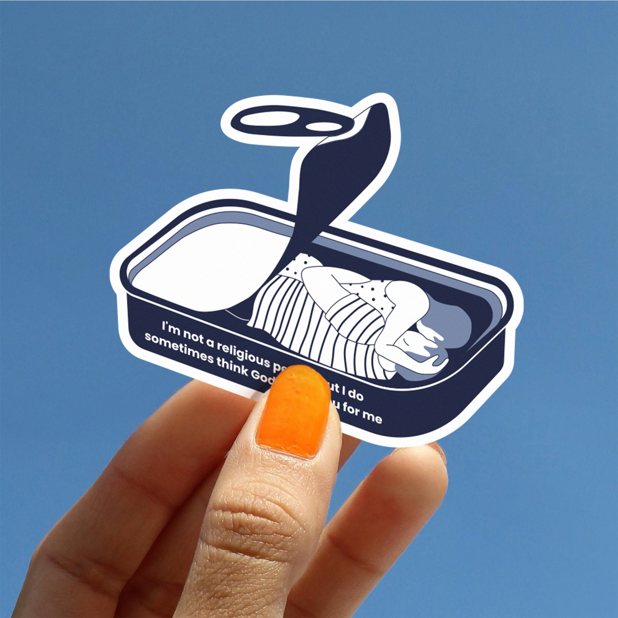 Canned Sardines Sticker