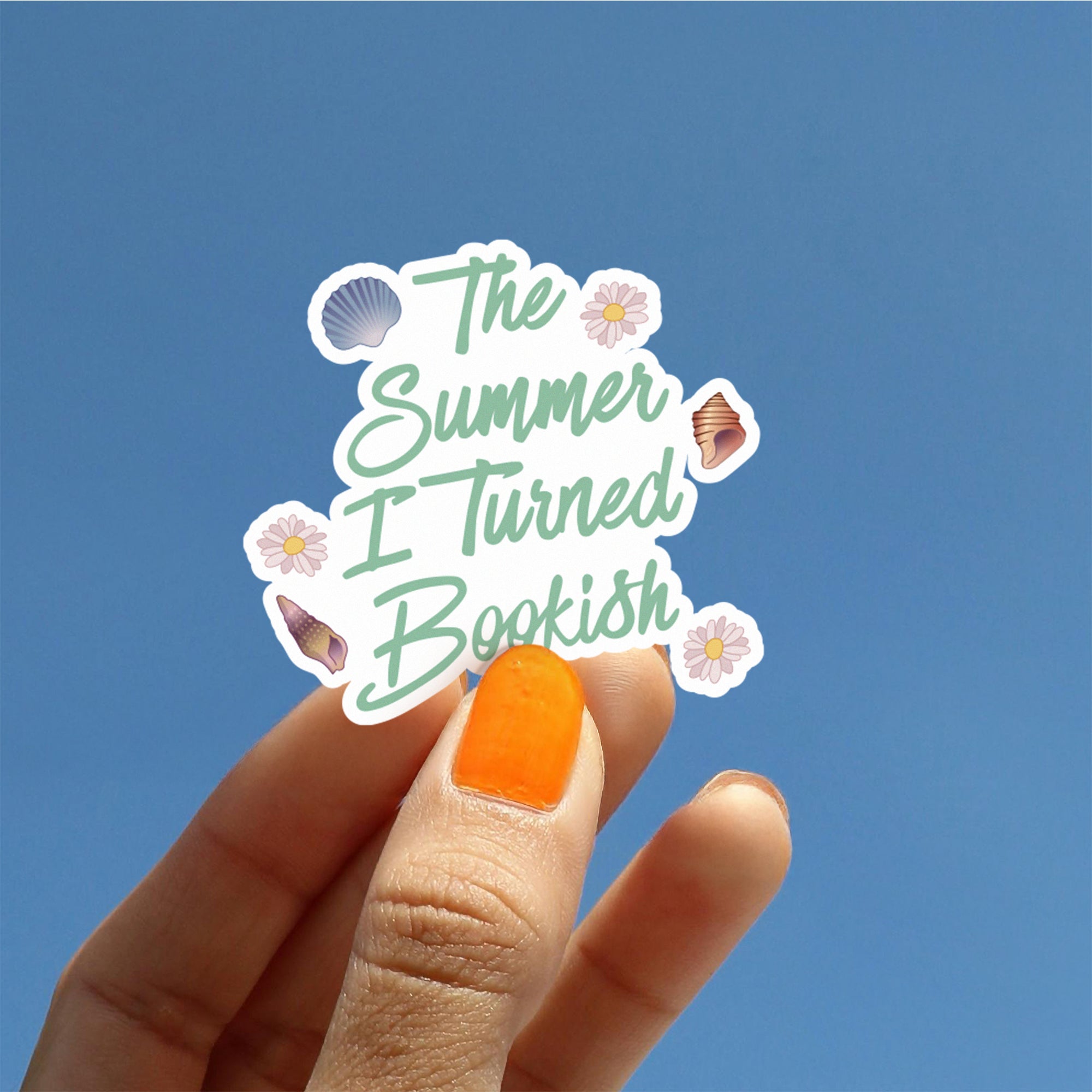 Summer I Turned Bookish Sticker