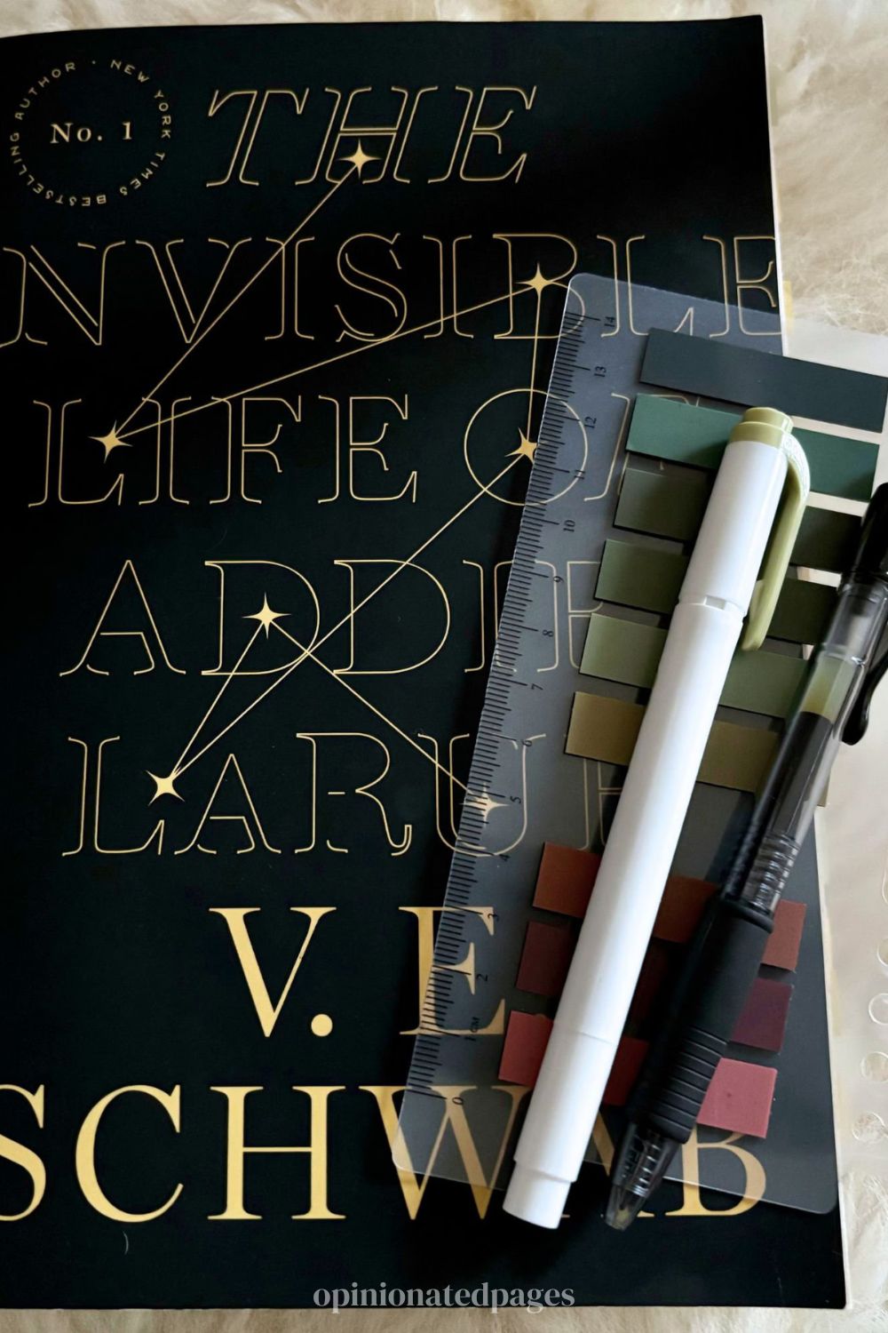 La vie invisible d'Addie Larue (annotée) | Livres annotés | Livres personnalisés | Cadeau pour amoureux des livres | VE Schwab | Booktok