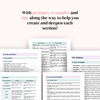 Character Sheet & Worldbuilding Workbook Bundle