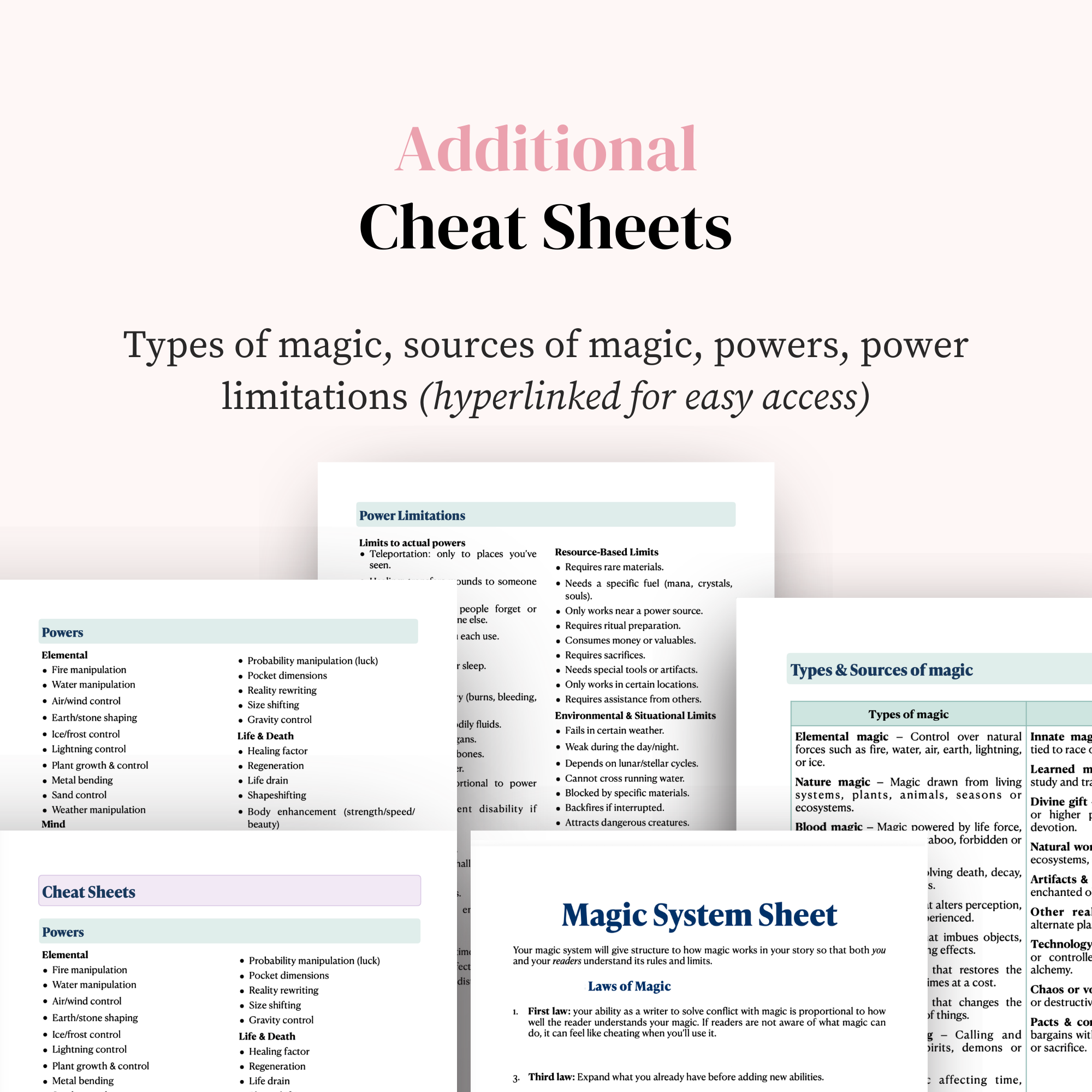 Magic System Builder