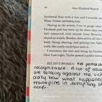 My Dark Vanessa Annotated Book