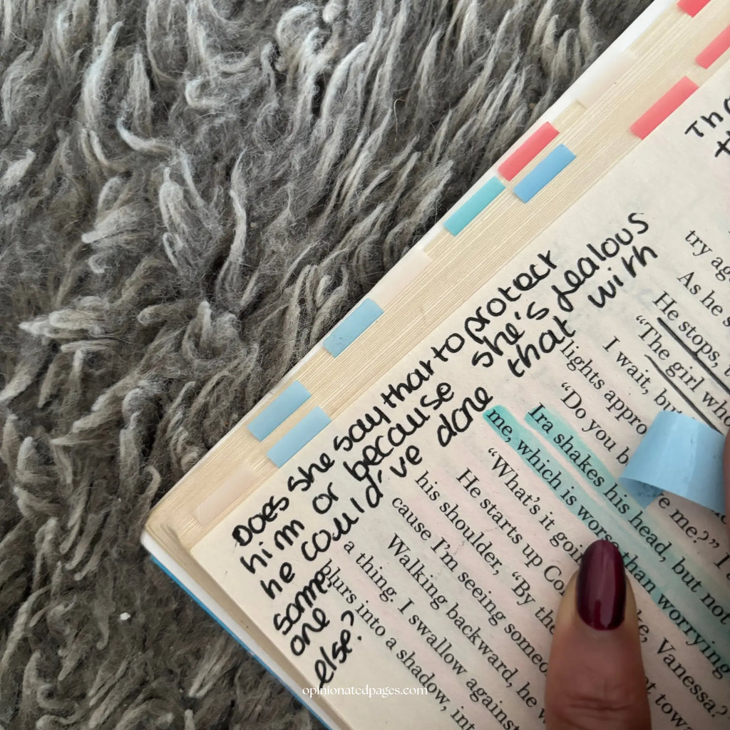 My Dark Vanessa Annotated Book