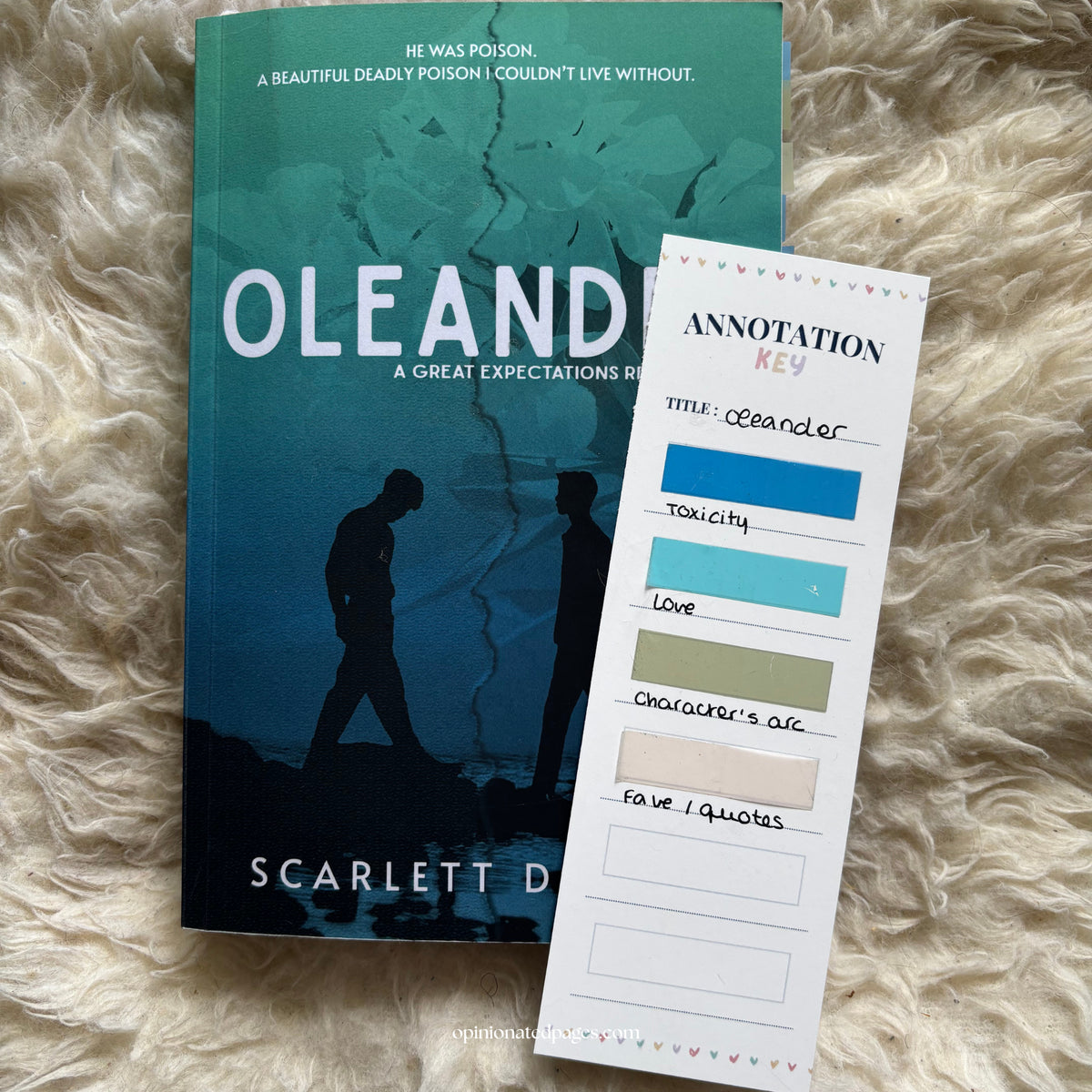 Oleander Annotated Book