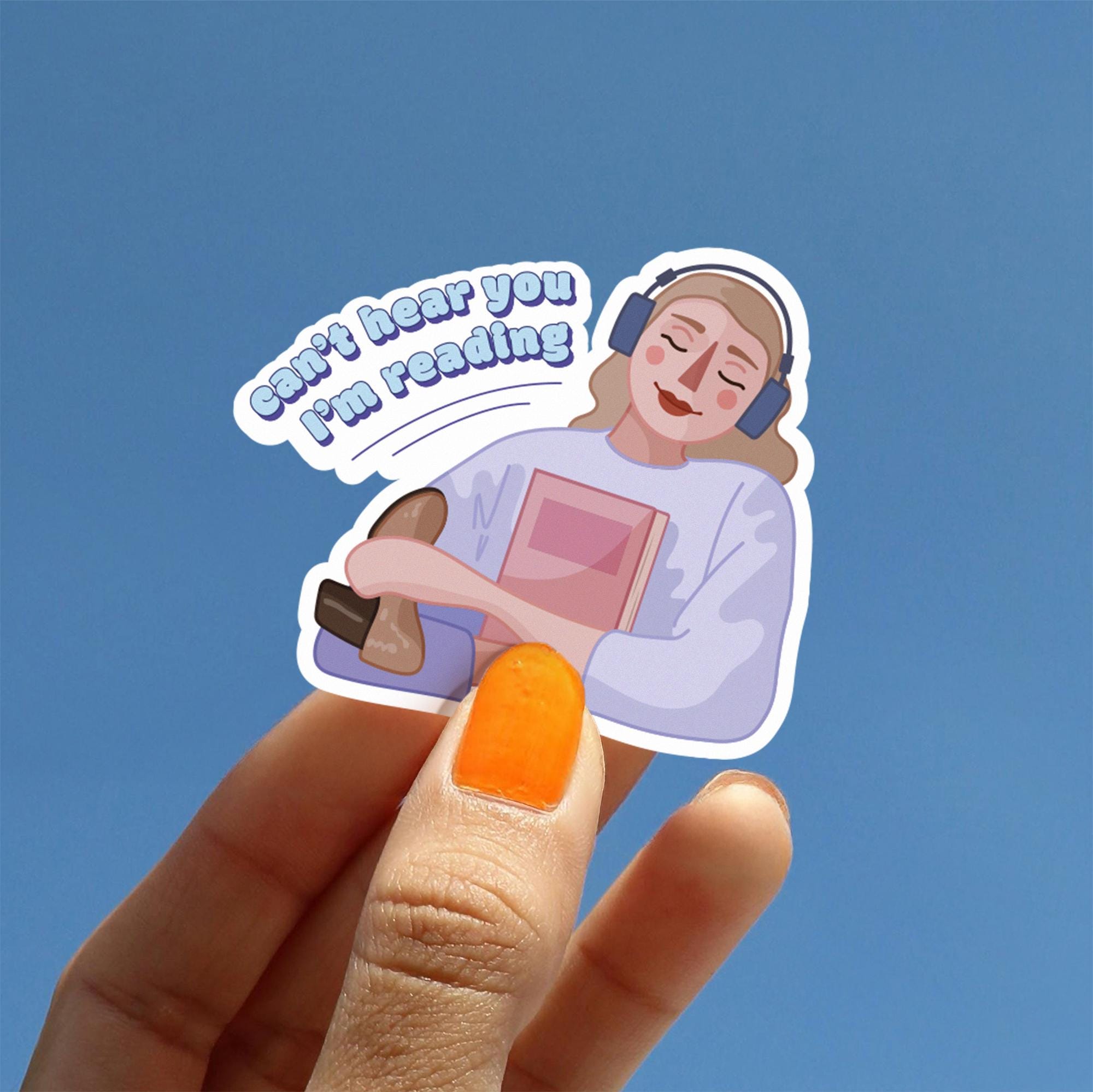 Audiobook Sticker