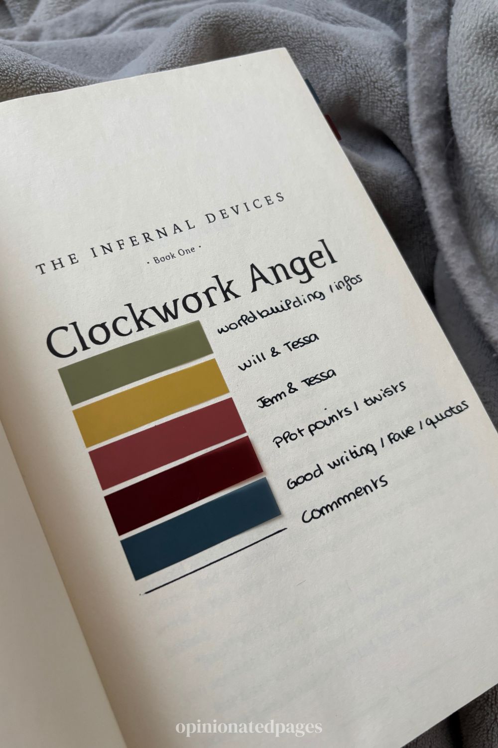 The Infernal Devices Series Annotated