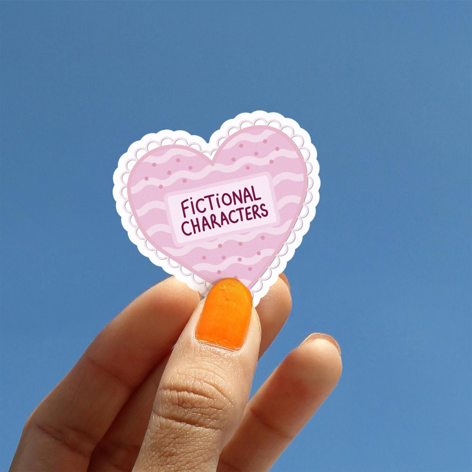 Fictional characters Sticker