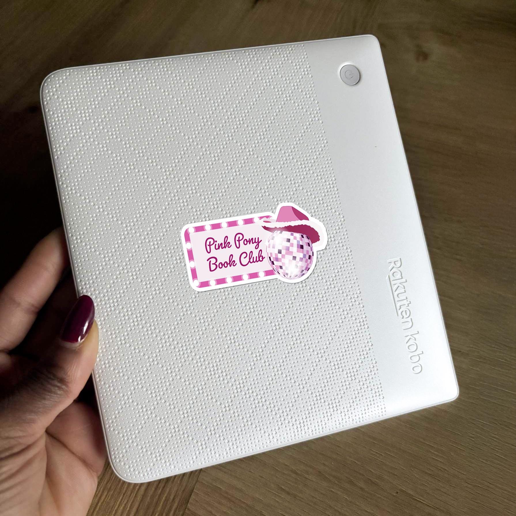 Pink Pony Book Club - Bookish Sticker