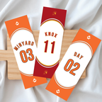 All for the Game Jerseys Bookmarks