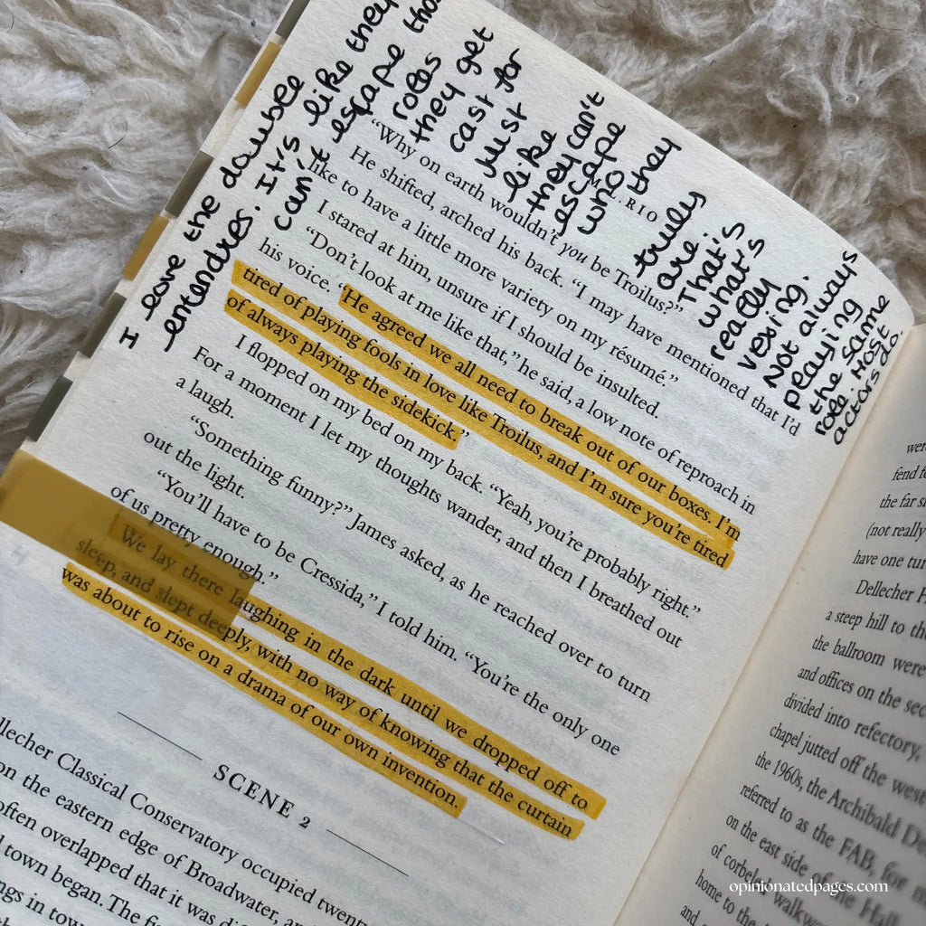 If We Were Villains Annotated Book
