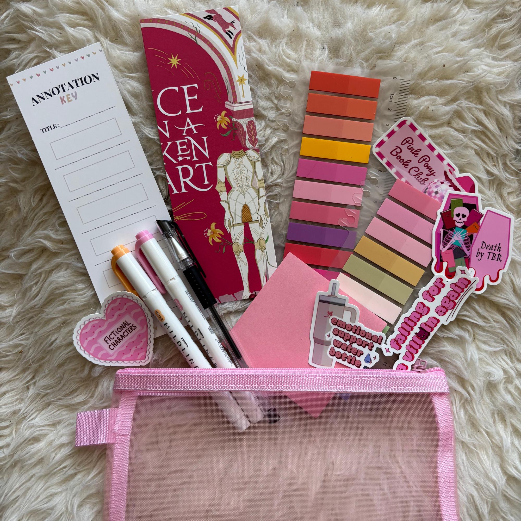 Color-themed Book Annotation Kit