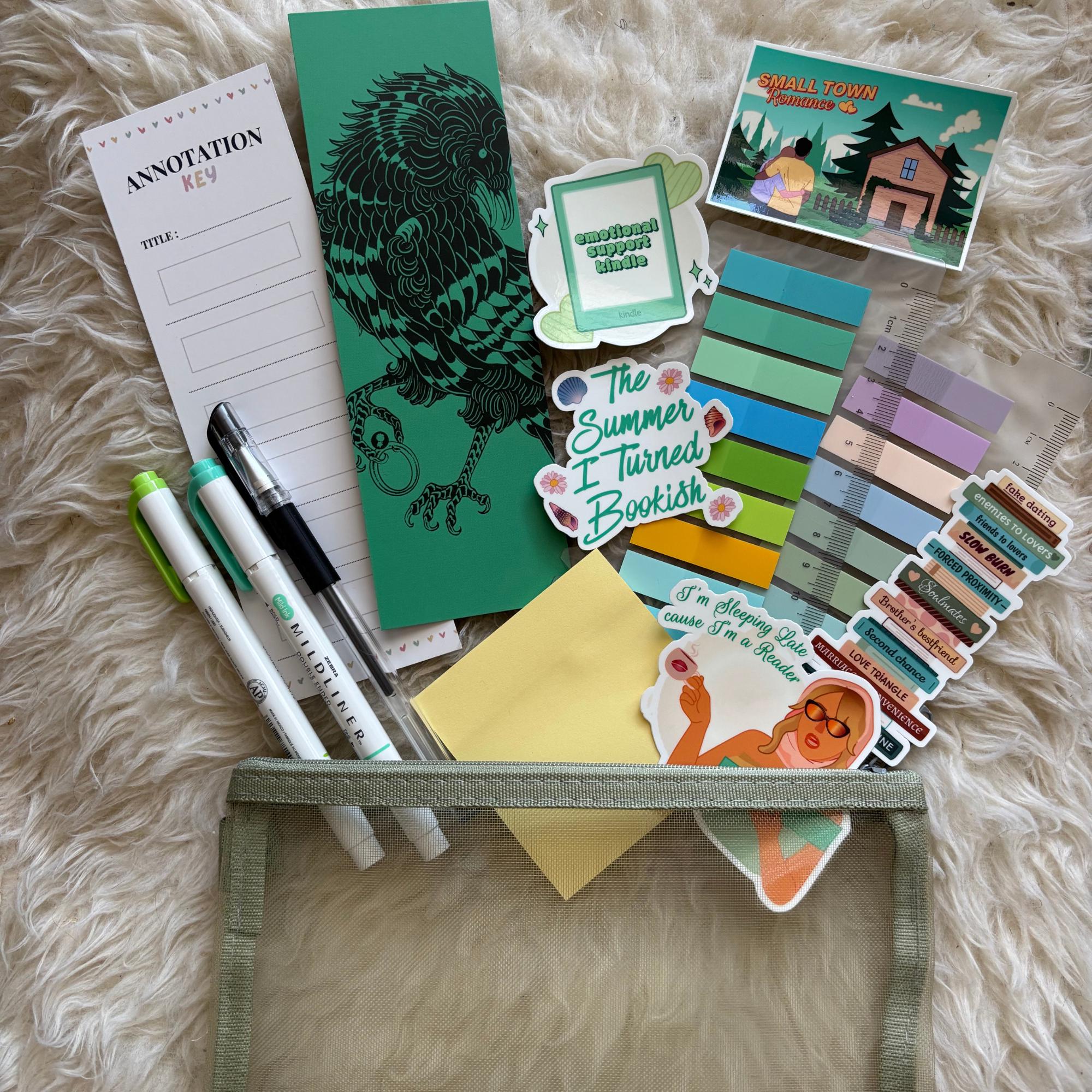 Color-themed Book Annotation Kit
