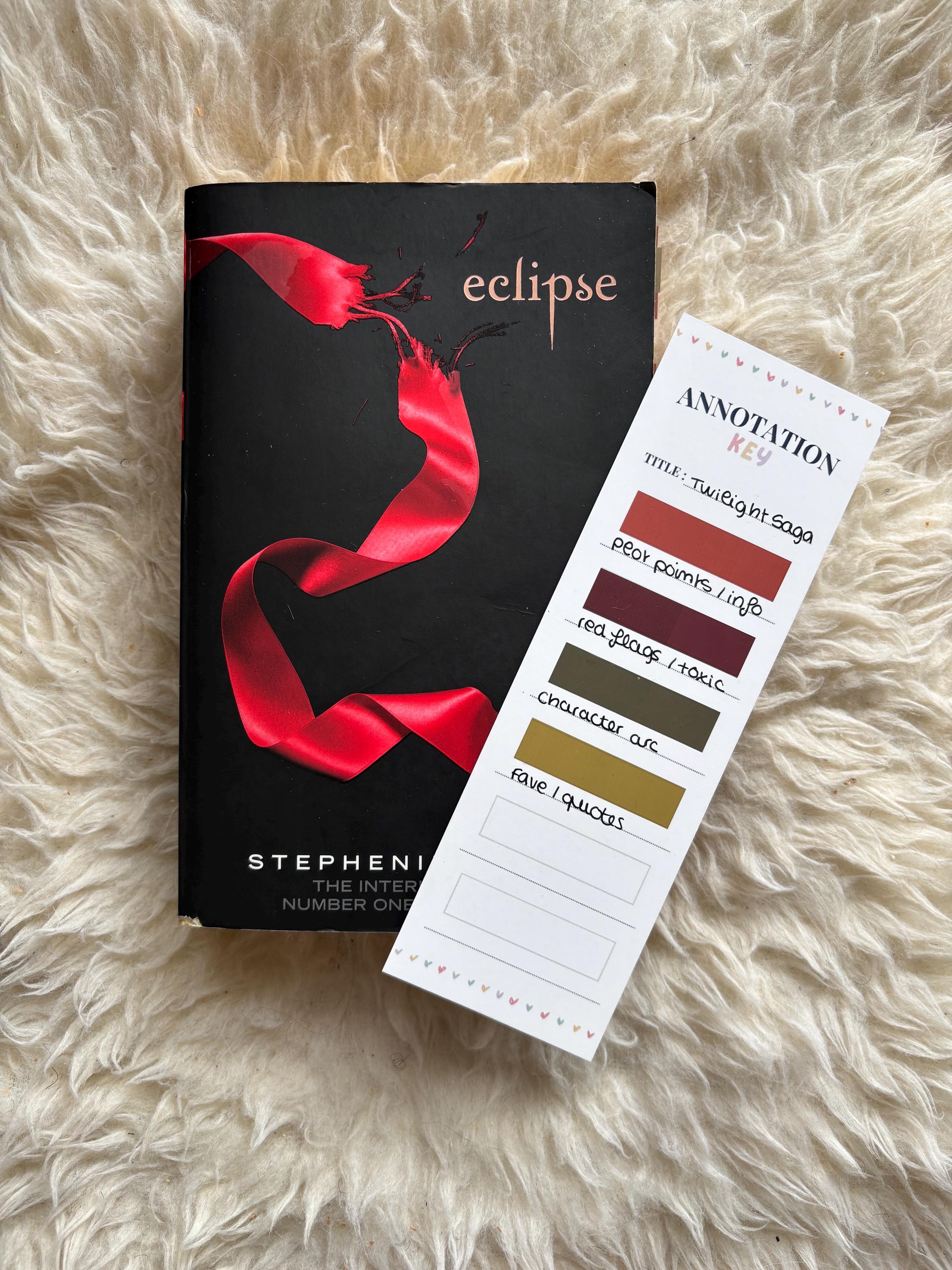 Twilight Saga Annotated Books