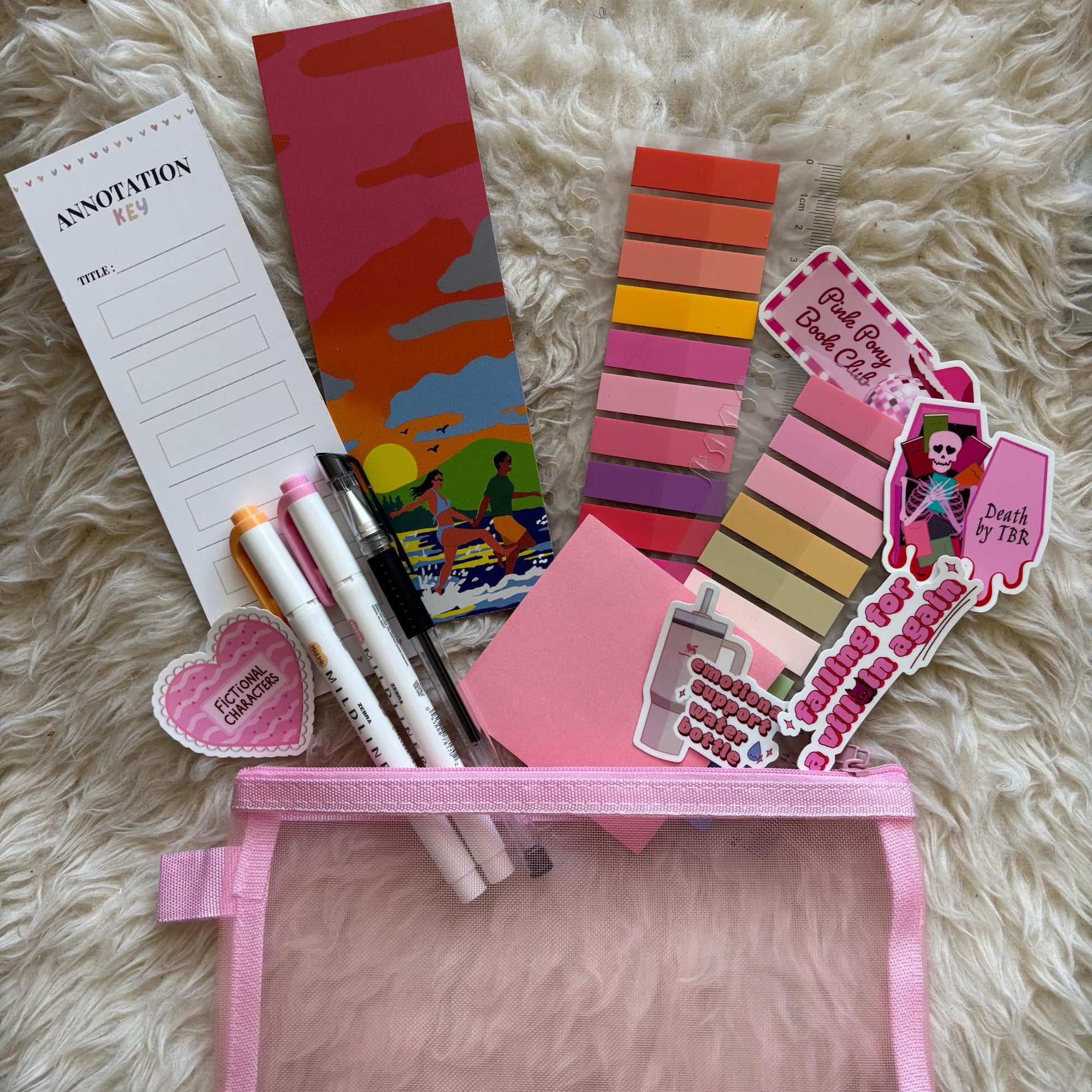 Color-themed Book Annotation Kit