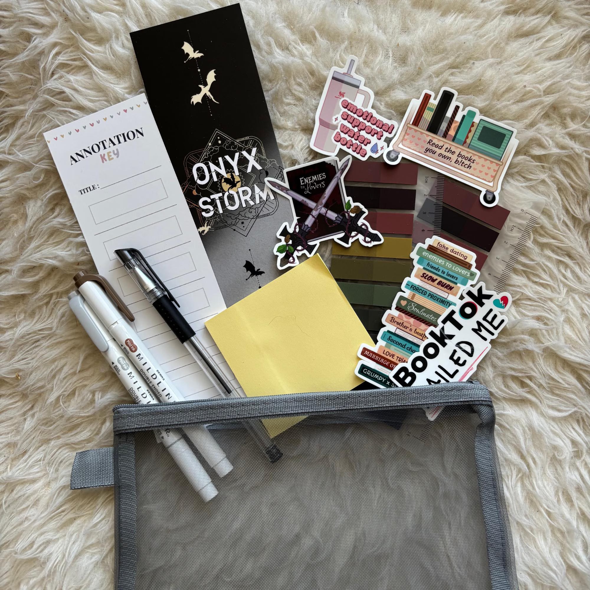 Color-themed Book Annotation Kit