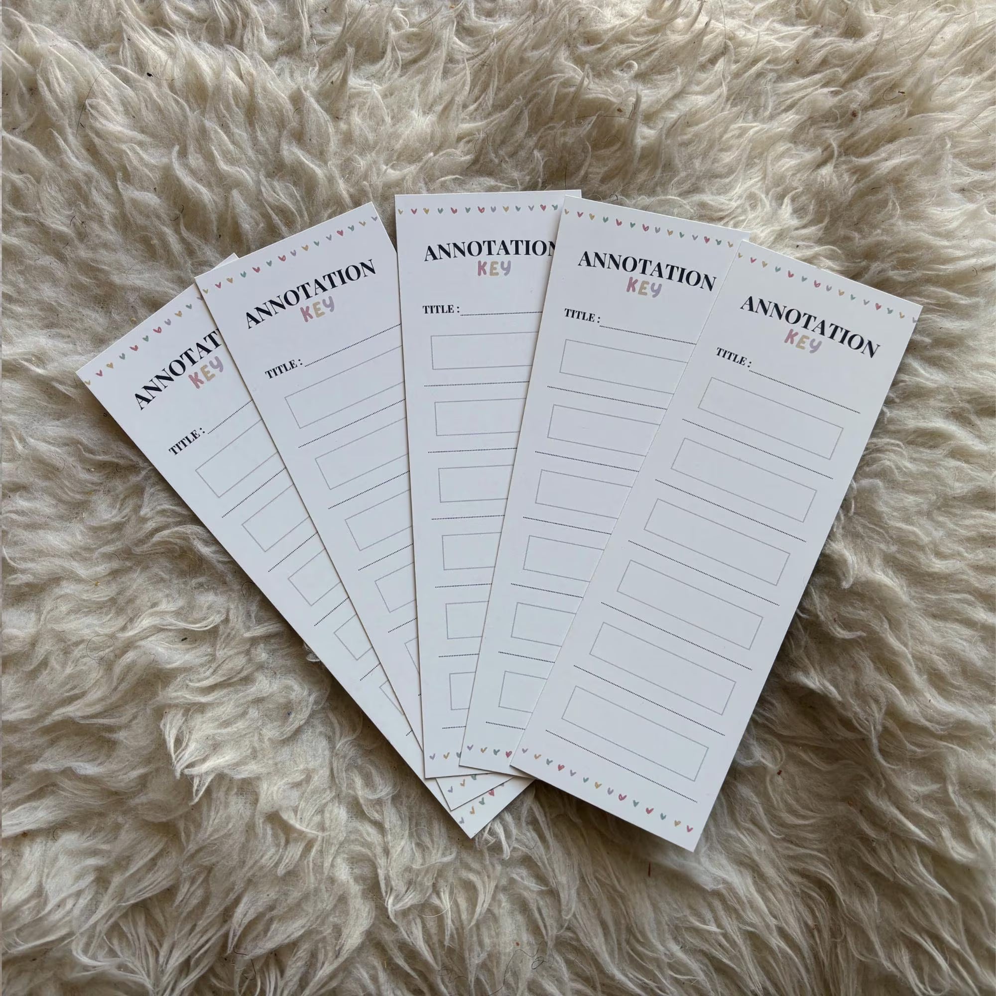 Annotation Key Bookmark