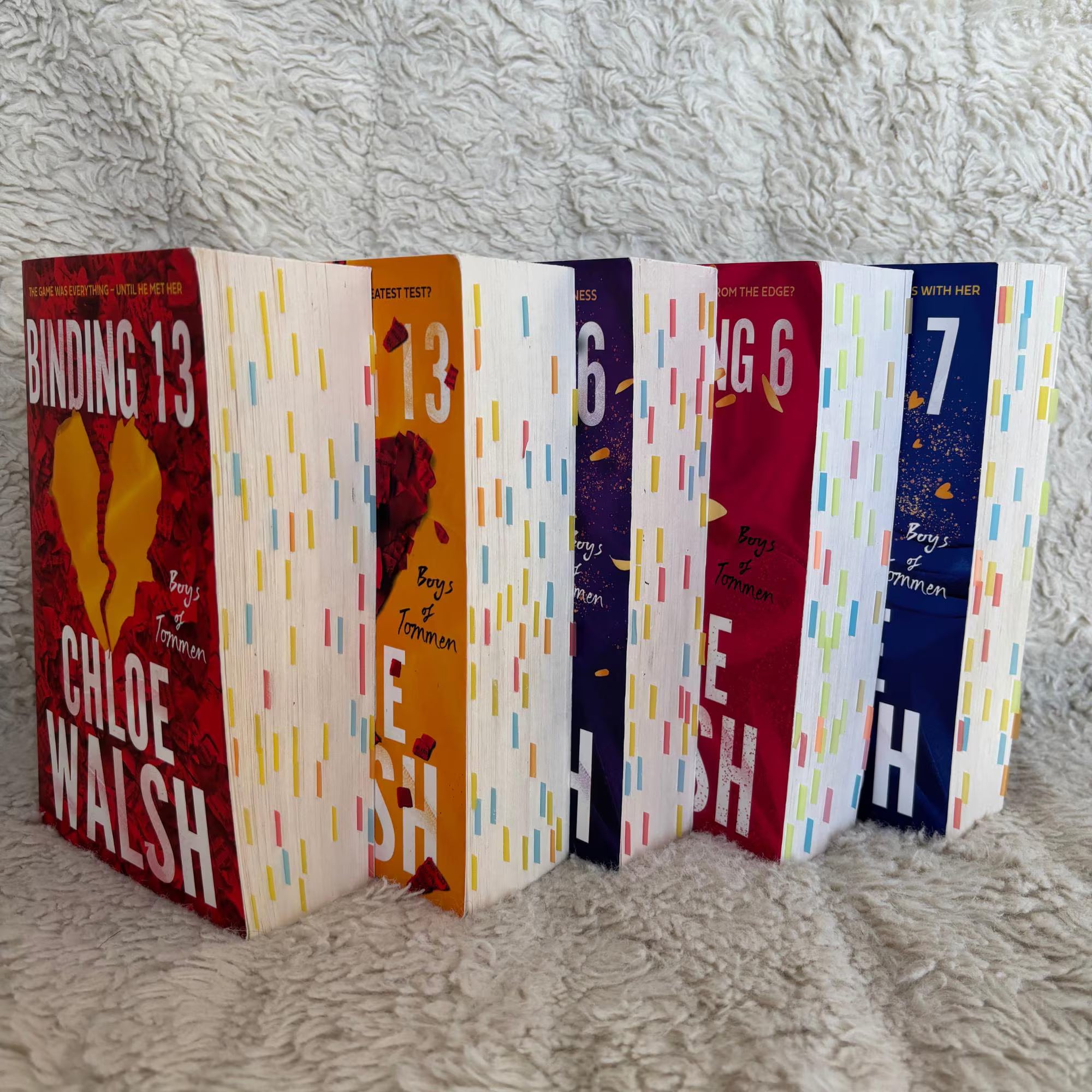 Boys of Tommen Series Annotated Books