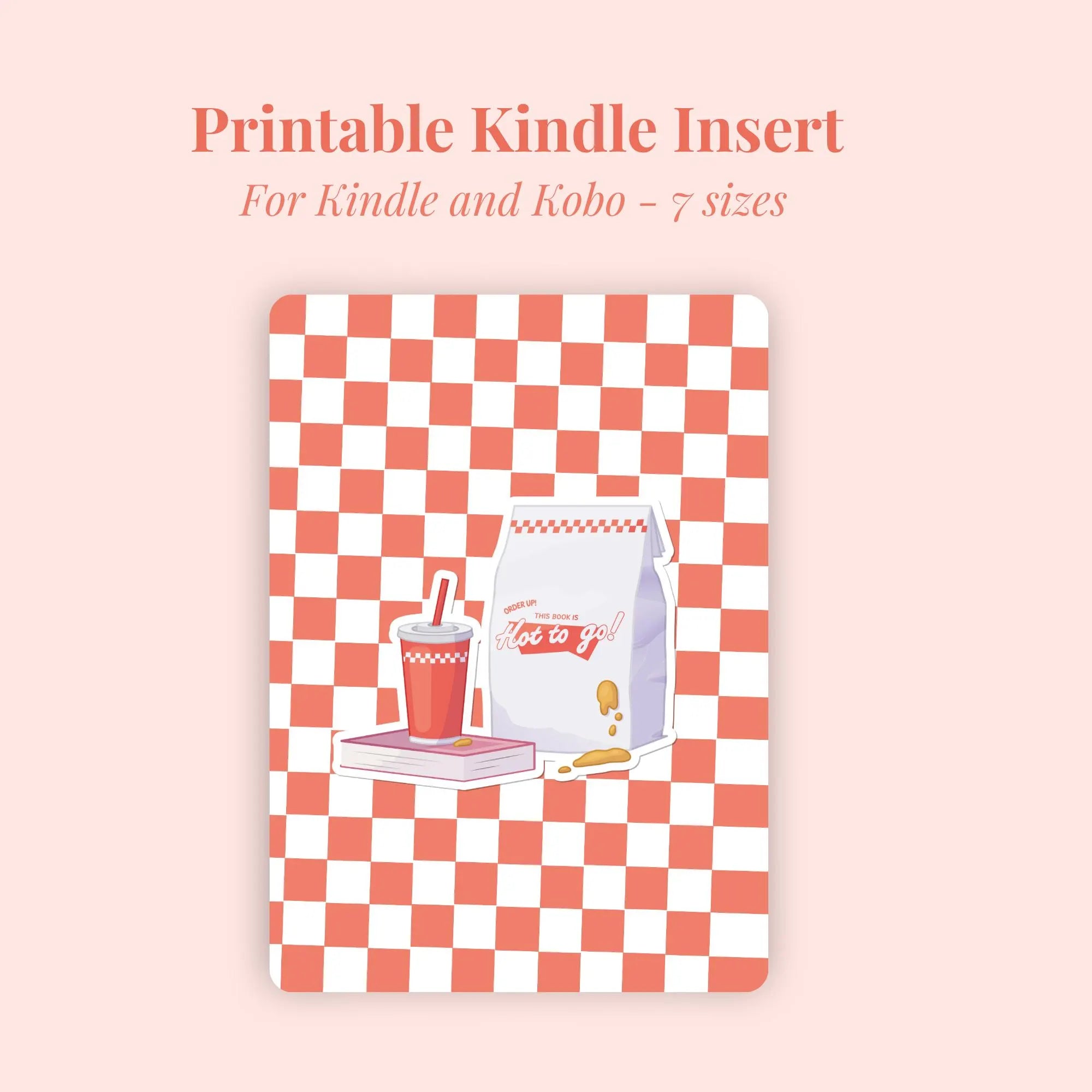 This Book is Hot To Go Kindle Insert