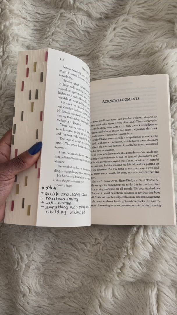 Legends & Lattes Series Annotated Books