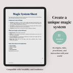 Magic System Builder